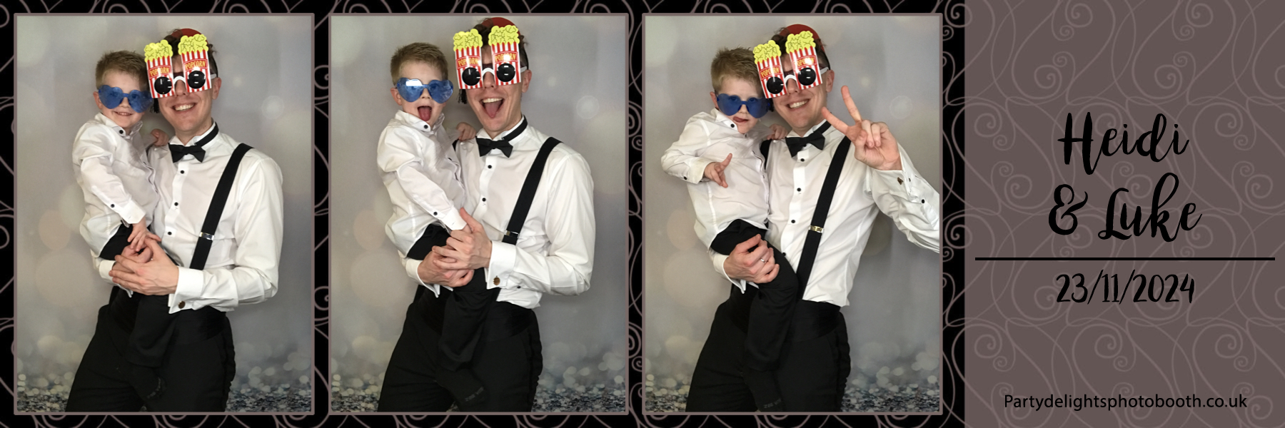 Heidi and Luke's Wedding | View more photos from the event at gallery.partydelightsphotobooth.co.uk/u/PartyDelightsPhotoBooth/Heidi-and-Lukes-Wedding