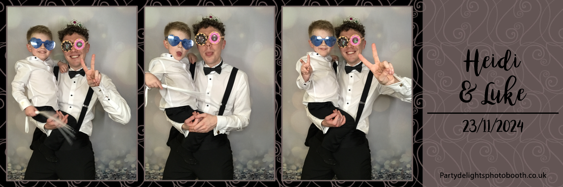 Heidi and Luke's Wedding | View more photos from the event at gallery.partydelightsphotobooth.co.uk/u/PartyDelightsPhotoBooth/Heidi-and-Lukes-Wedding
