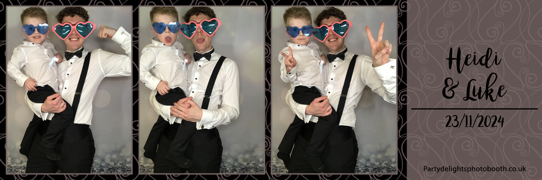 Heidi and Luke's Wedding | View more photos from the event at gallery.partydelightsphotobooth.co.uk/u/PartyDelightsPhotoBooth/Heidi-and-Lukes-Wedding