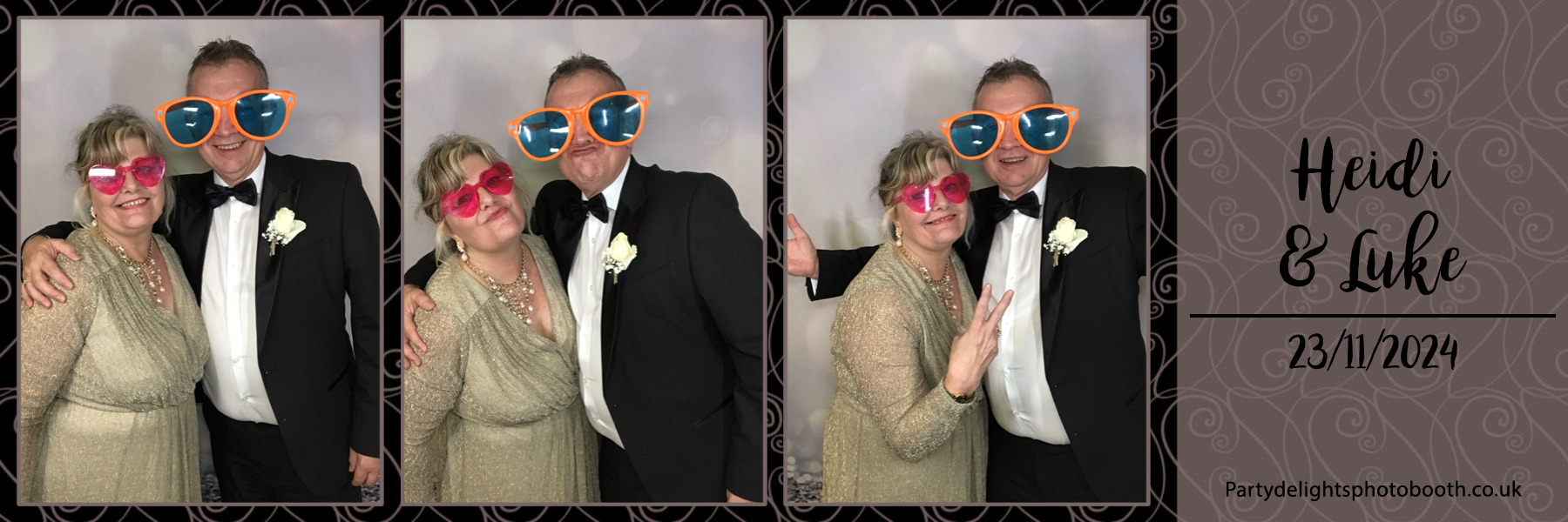 Heidi and Luke's Wedding | View more photos from the event at gallery.partydelightsphotobooth.co.uk/u/PartyDelightsPhotoBooth/Heidi-and-Lukes-Wedding