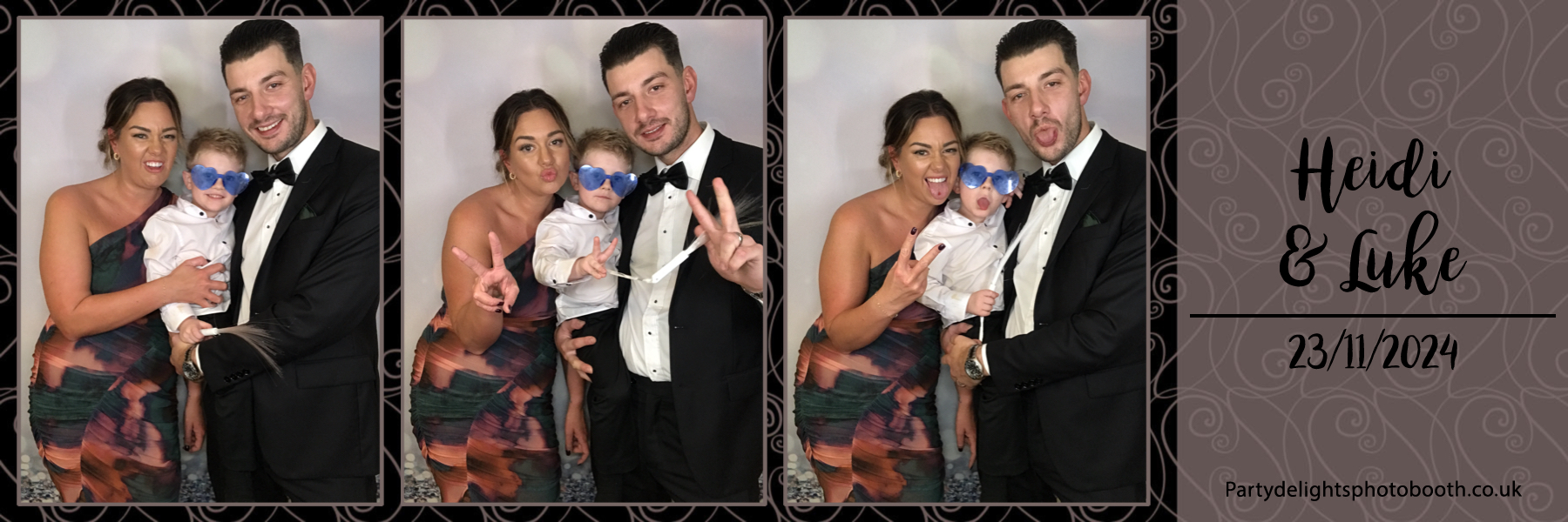 Heidi and Luke's Wedding | View more photos from the event at gallery.partydelightsphotobooth.co.uk/u/PartyDelightsPhotoBooth/Heidi-and-Lukes-Wedding