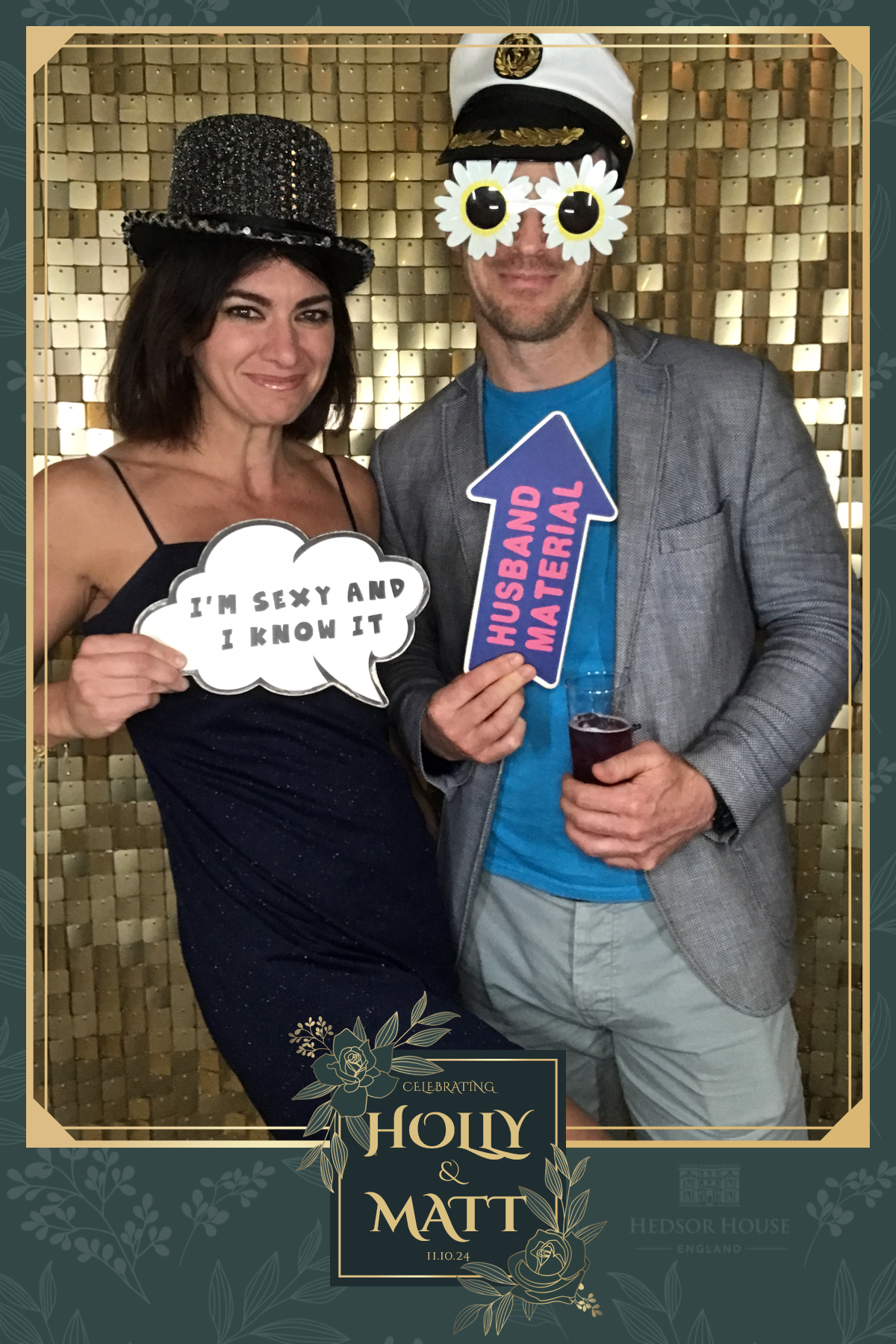 Its our wedding day | View more photos from the event at gallery.partydelightsphotobooth.co.uk/u/PartyDelightsPhotoBooth/Its-our-wedding-day