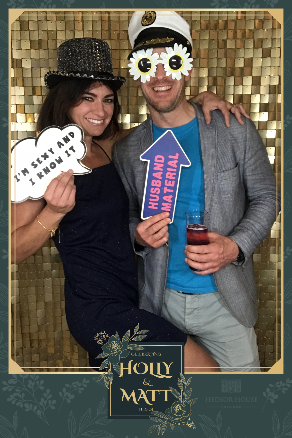 Its our wedding day | View more photos from the event at gallery.partydelightsphotobooth.co.uk/u/PartyDelightsPhotoBooth/Its-our-wedding-day