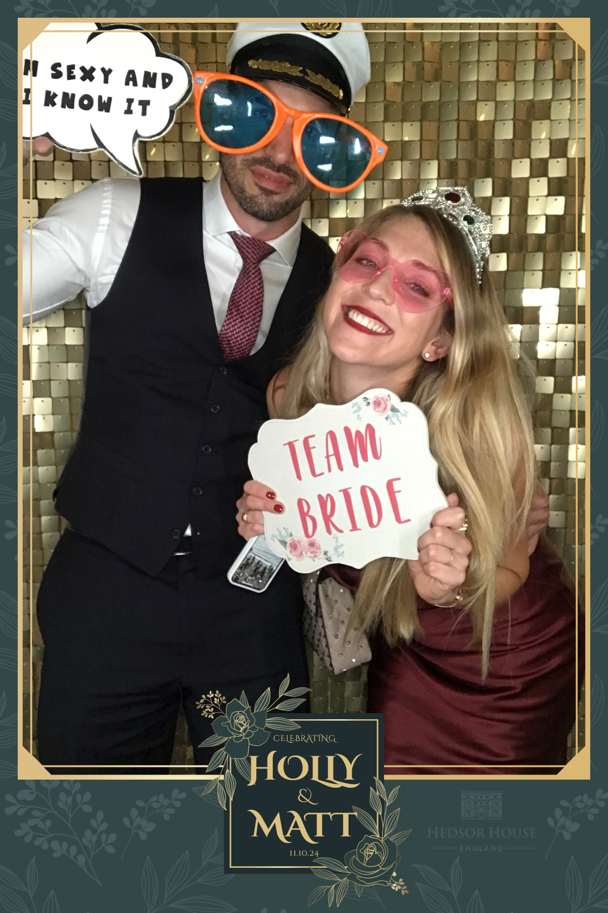 Its our wedding day | View more photos from the event at gallery.partydelightsphotobooth.co.uk/u/PartyDelightsPhotoBooth/Its-our-wedding-day