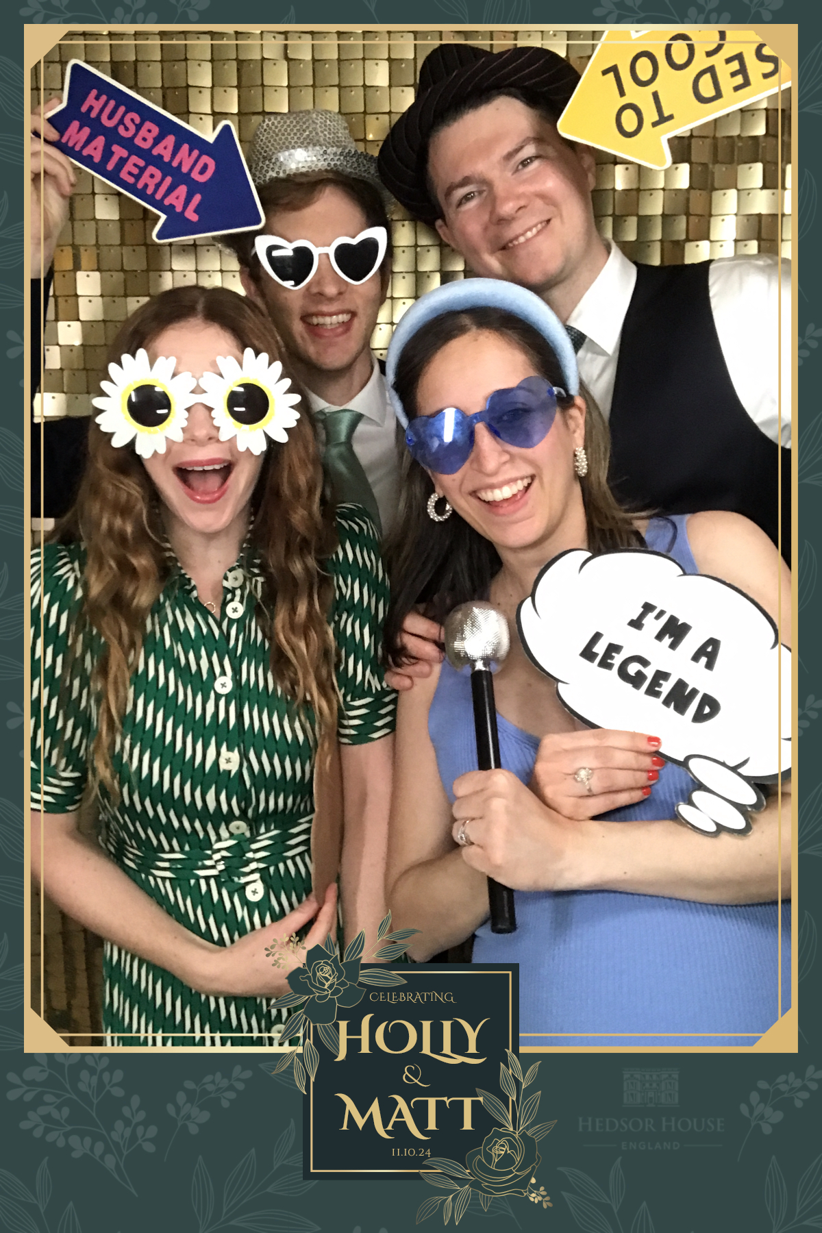 Its our wedding day | View more photos from the event at gallery.partydelightsphotobooth.co.uk/u/PartyDelightsPhotoBooth/Its-our-wedding-day