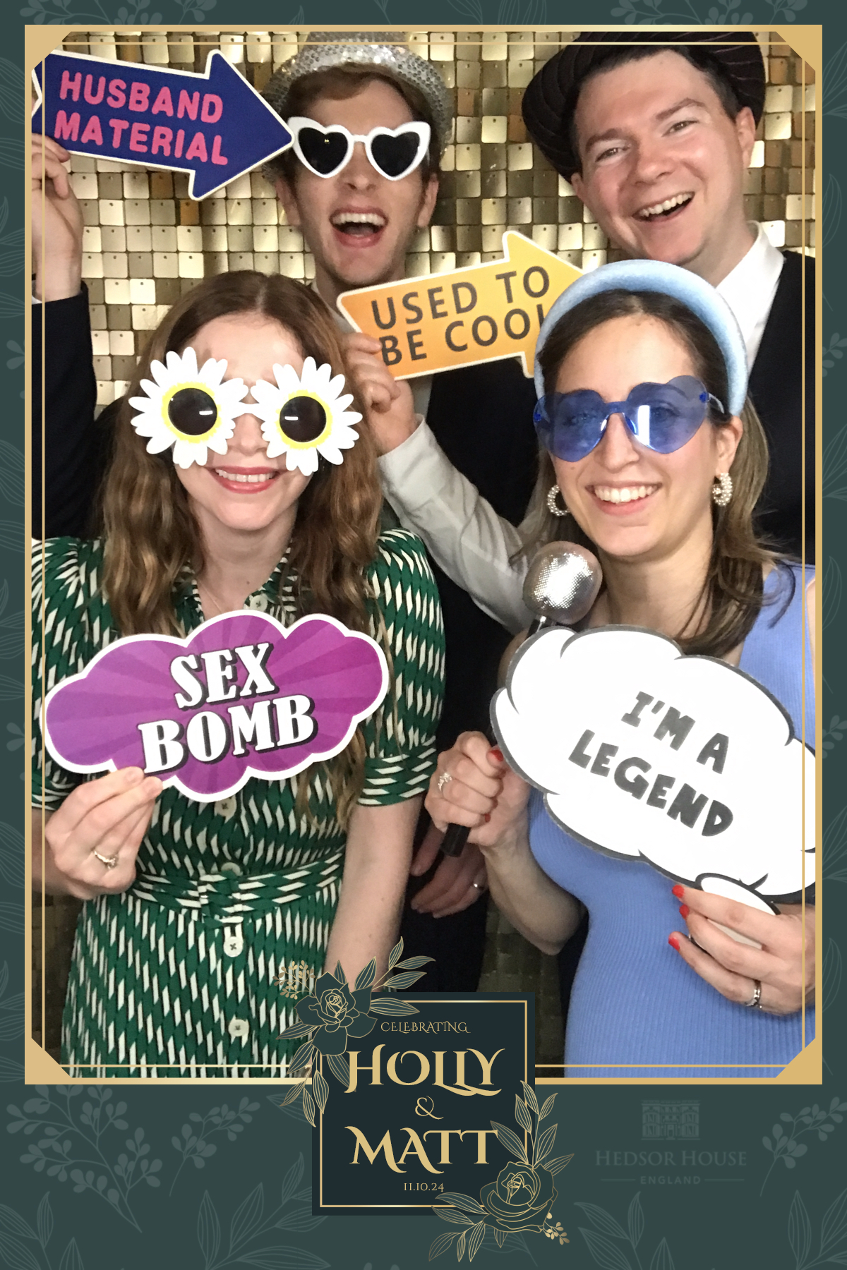 Its our wedding day | View more photos from the event at gallery.partydelightsphotobooth.co.uk/u/PartyDelightsPhotoBooth/Its-our-wedding-day