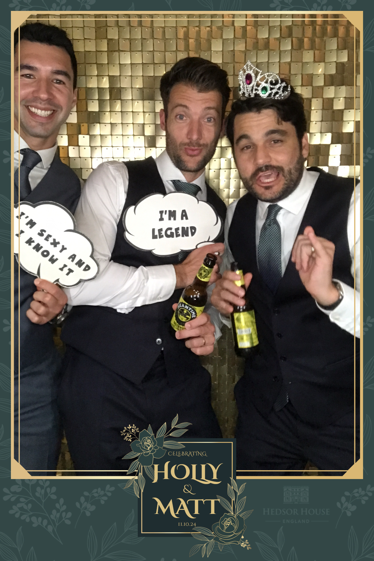 Its our wedding day | View more photos from the event at gallery.partydelightsphotobooth.co.uk/u/PartyDelightsPhotoBooth/Its-our-wedding-day