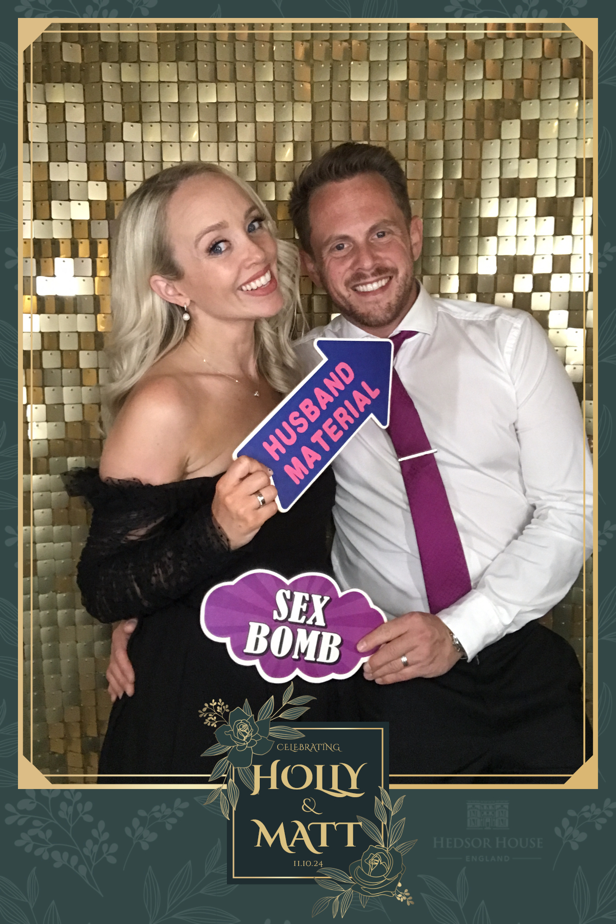 Its our wedding day | View more photos from the event at gallery.partydelightsphotobooth.co.uk/u/PartyDelightsPhotoBooth/Its-our-wedding-day