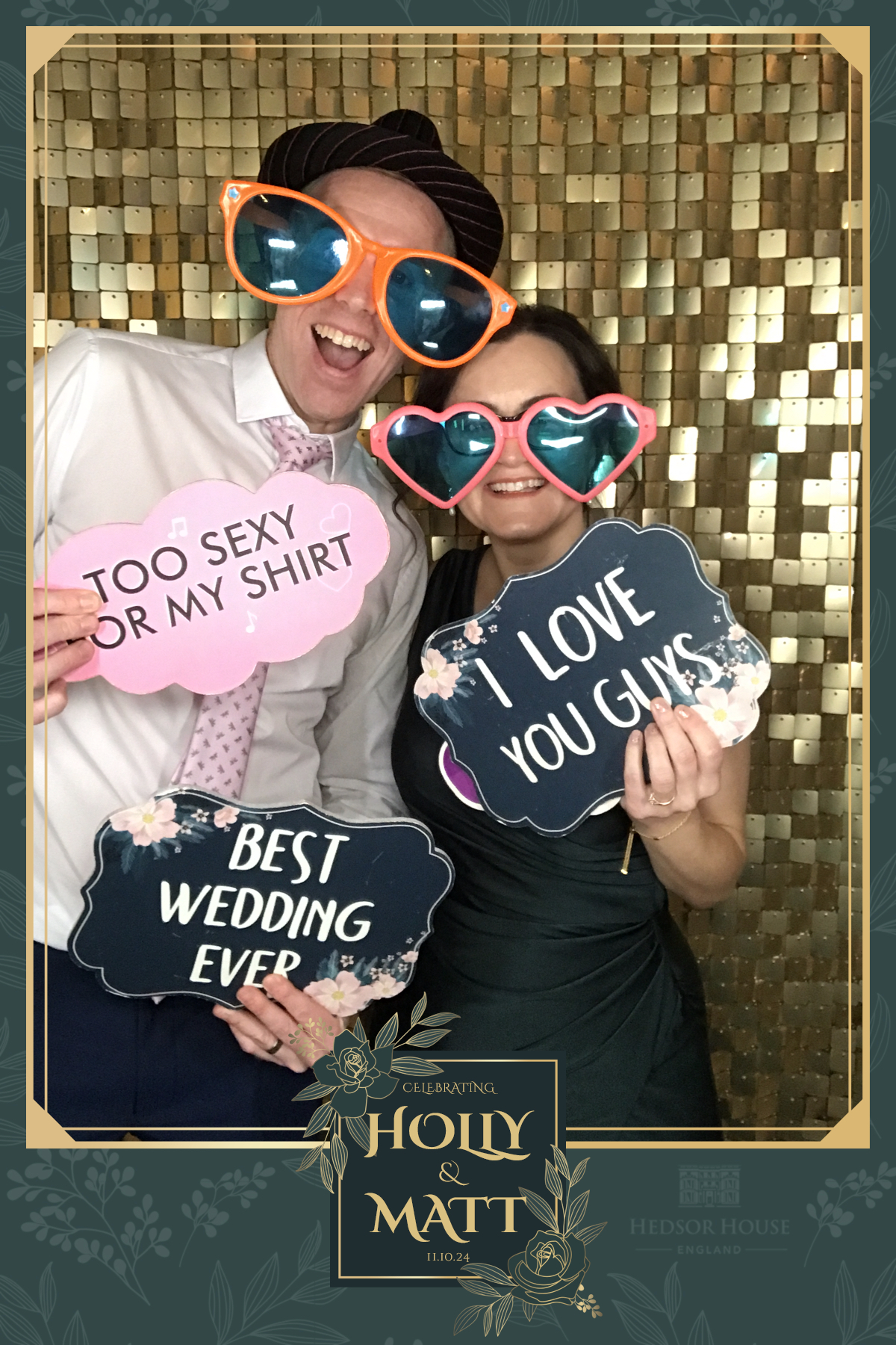 Its our wedding day | View more photos from the event at gallery.partydelightsphotobooth.co.uk/u/PartyDelightsPhotoBooth/Its-our-wedding-day