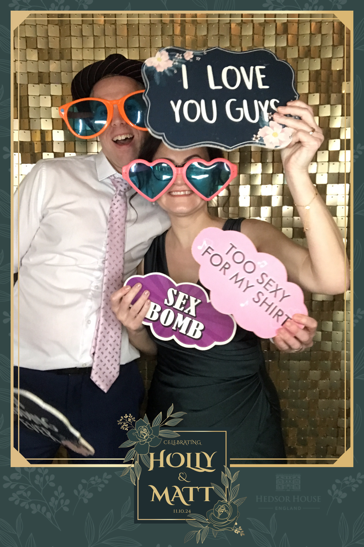 Its our wedding day | View more photos from the event at gallery.partydelightsphotobooth.co.uk/u/PartyDelightsPhotoBooth/Its-our-wedding-day