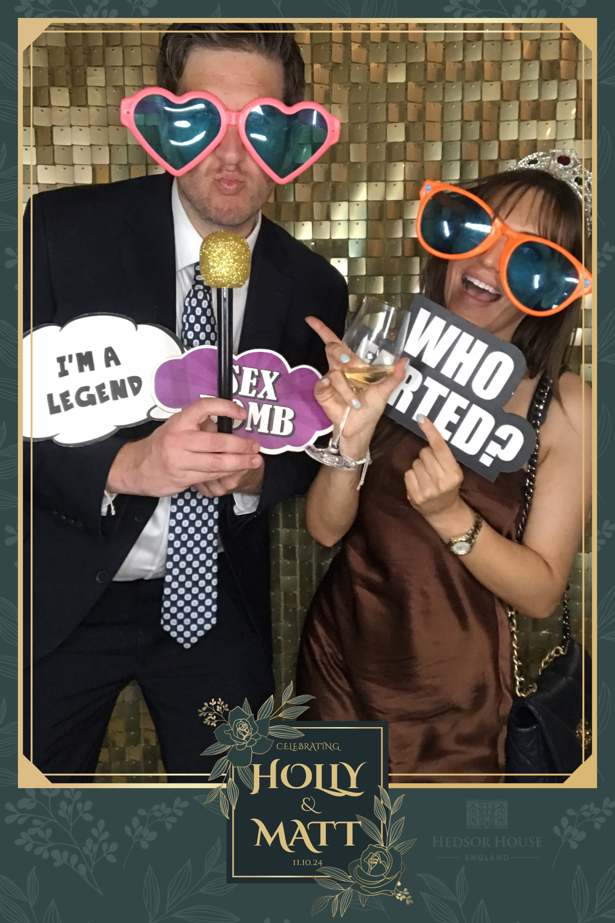 Its our wedding day | View more photos from the event at gallery.partydelightsphotobooth.co.uk/u/PartyDelightsPhotoBooth/Its-our-wedding-day