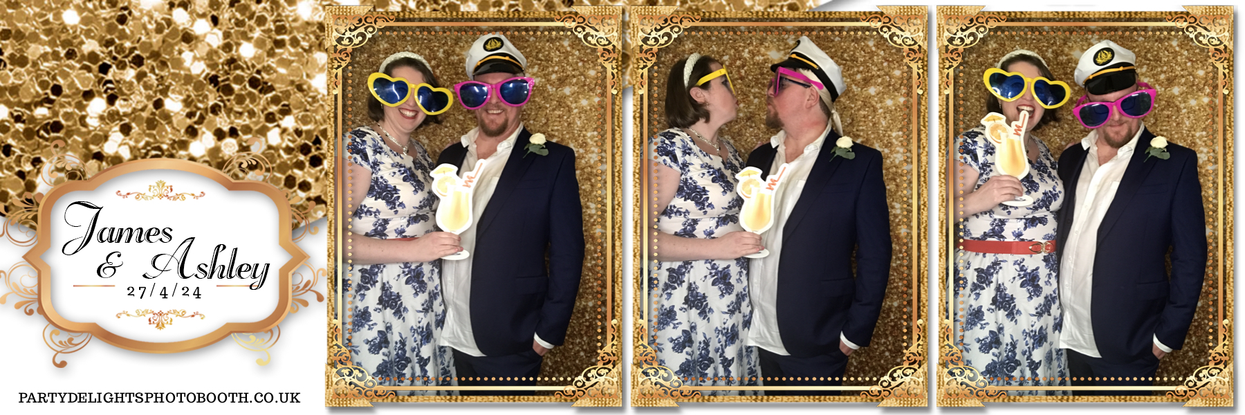 James and Ashley's Wedding | View more photos from the event at gallery.partydelightsphotobooth.co.uk/u/PartyDelightsPhotoBooth/James-and-Ashleys-Wedding