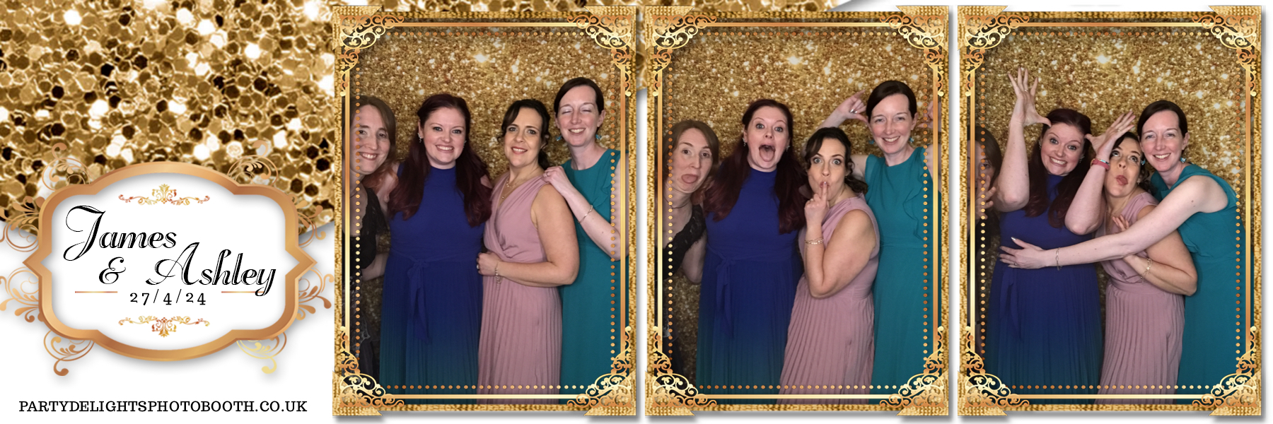 James and Ashley's Wedding | View more photos from the event at gallery.partydelightsphotobooth.co.uk/u/PartyDelightsPhotoBooth/James-and-Ashleys-Wedding