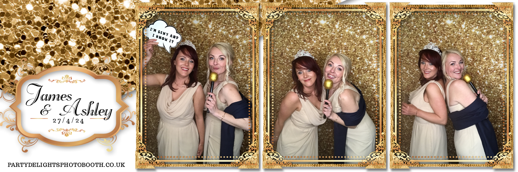 James and Ashley's Wedding | View more photos from the event at gallery.partydelightsphotobooth.co.uk/u/PartyDelightsPhotoBooth/James-and-Ashleys-Wedding