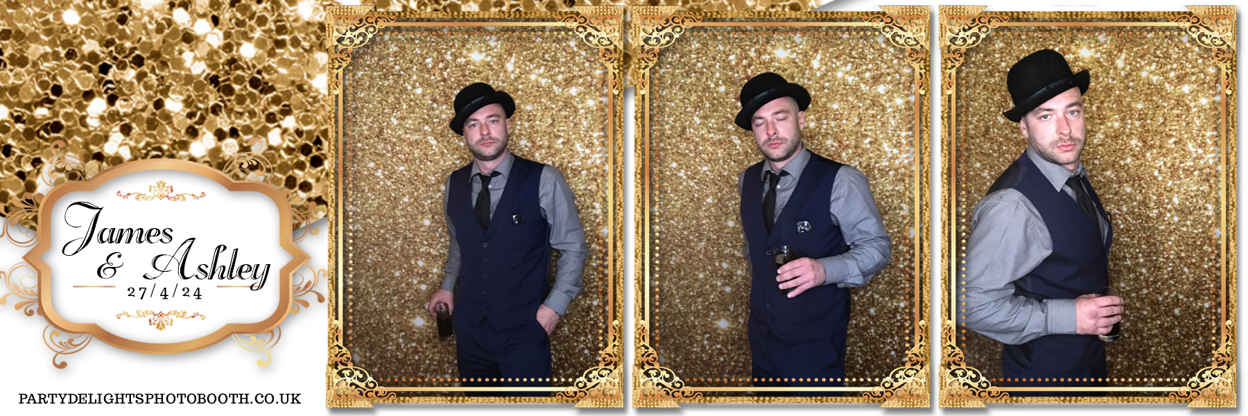 James and Ashley's Wedding | View more photos from the event at gallery.partydelightsphotobooth.co.uk/u/PartyDelightsPhotoBooth/James-and-Ashleys-Wedding