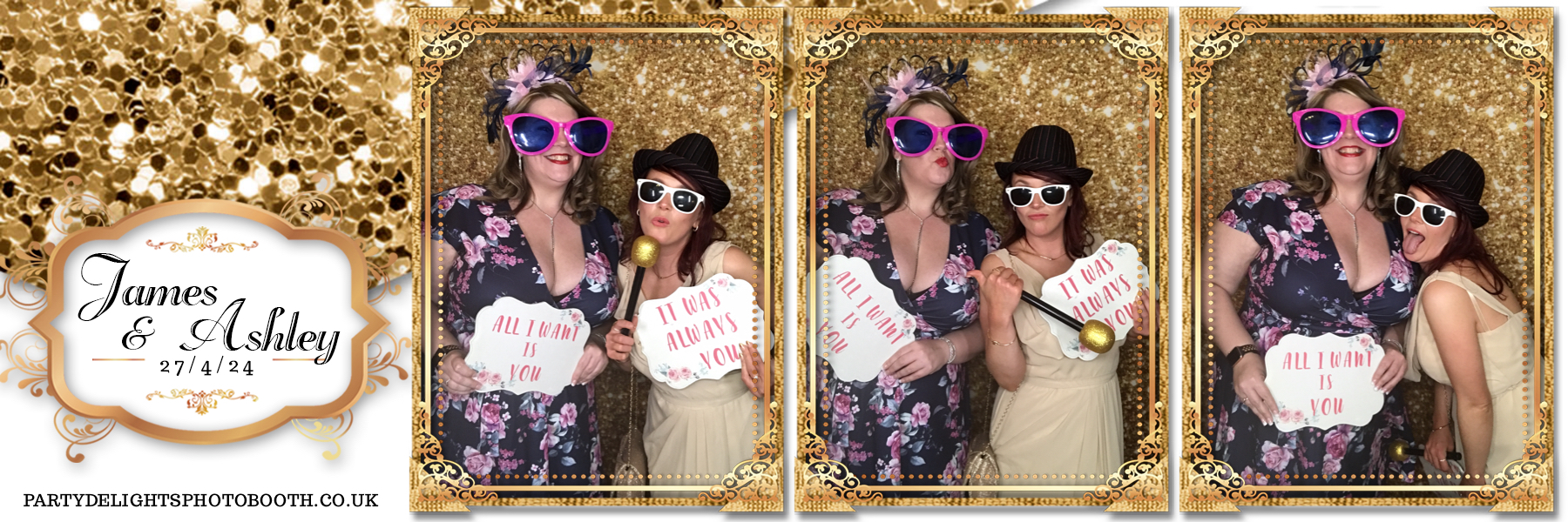 James and Ashley's Wedding | View more photos from the event at gallery.partydelightsphotobooth.co.uk/u/PartyDelightsPhotoBooth/James-and-Ashleys-Wedding