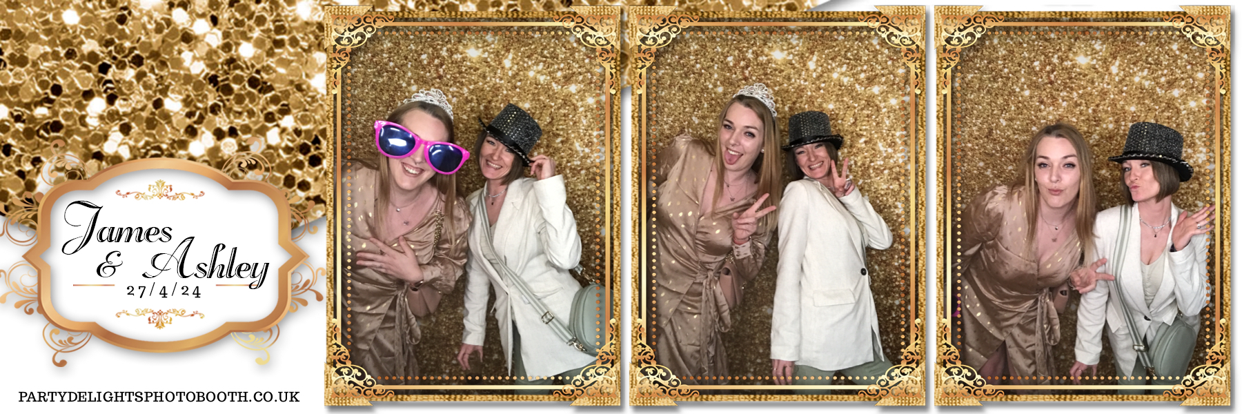 James and Ashley's Wedding | View more photos from the event at gallery.partydelightsphotobooth.co.uk/u/PartyDelightsPhotoBooth/James-and-Ashleys-Wedding