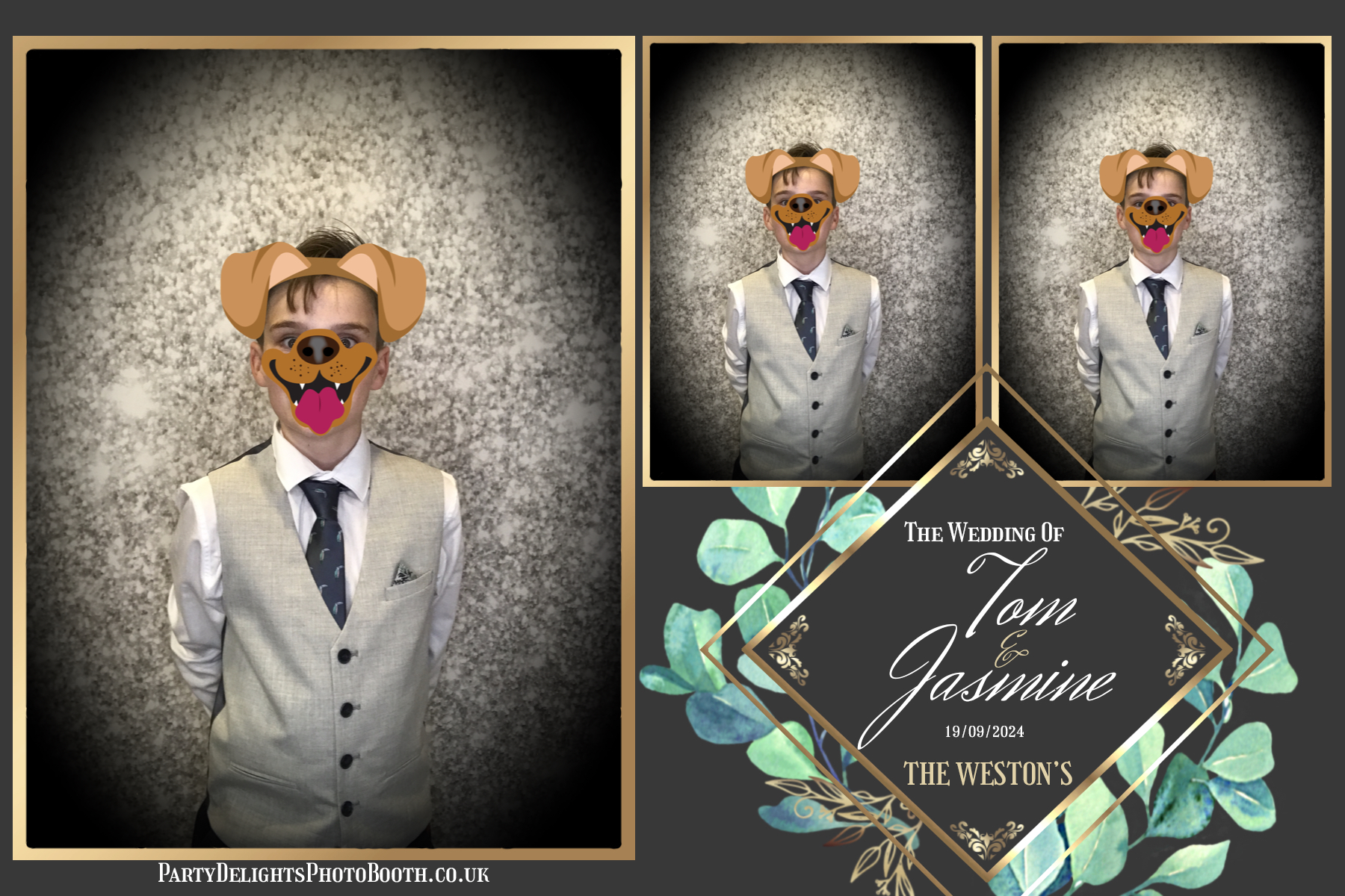Jazz & Tom’s Wedding | View more photos from the event at gallery.partydelightsphotobooth.co.uk/u/PartyDelightsPhotoBooth/Jazz-Tom’s-Wedding