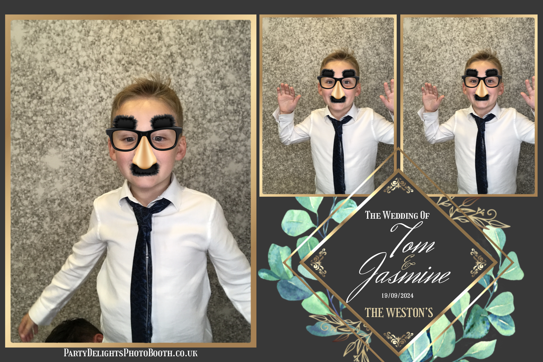 Jazz & Tom’s Wedding | View more photos from the event at gallery.partydelightsphotobooth.co.uk/u/PartyDelightsPhotoBooth/Jazz-Tom’s-Wedding