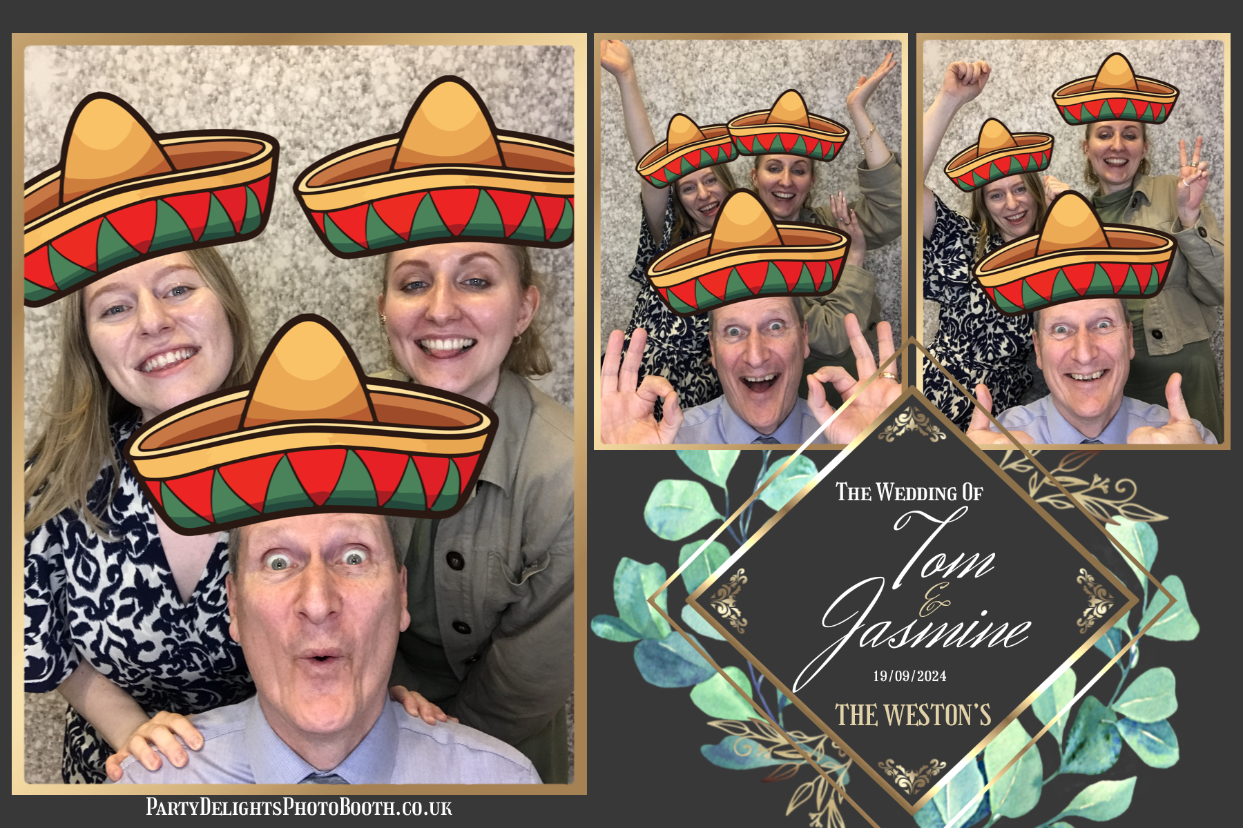 Jazz & Tom’s Wedding | View more photos from the event at gallery.partydelightsphotobooth.co.uk/u/PartyDelightsPhotoBooth/Jazz-Tom’s-Wedding