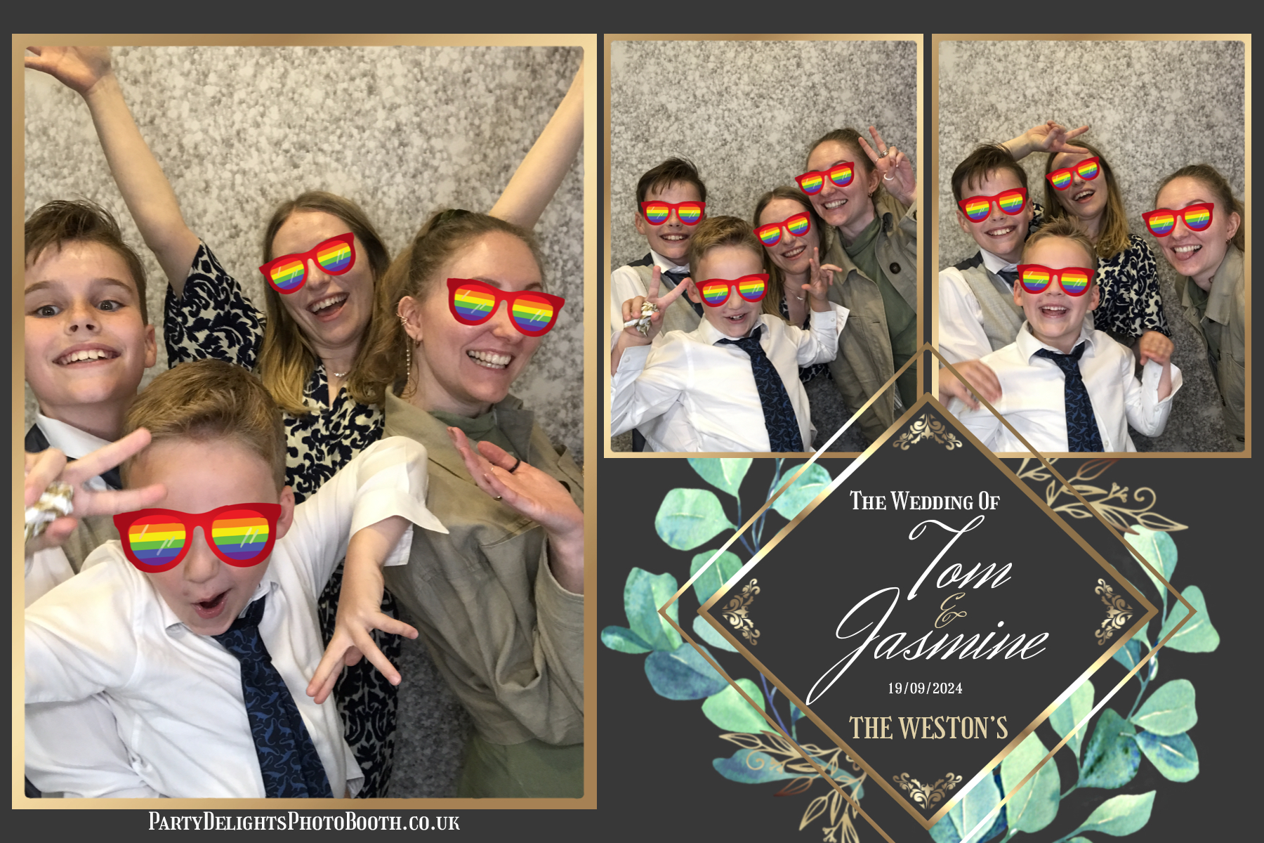 Jazz & Tom’s Wedding | View more photos from the event at gallery.partydelightsphotobooth.co.uk/u/PartyDelightsPhotoBooth/Jazz-Tom’s-Wedding
