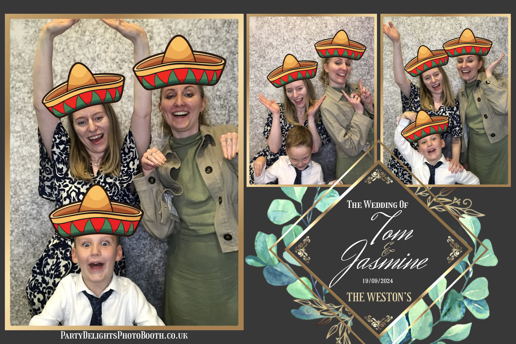 Jazz & Tom’s Wedding | View more photos from the event at gallery.partydelightsphotobooth.co.uk/u/PartyDelightsPhotoBooth/Jazz-Tom’s-Wedding