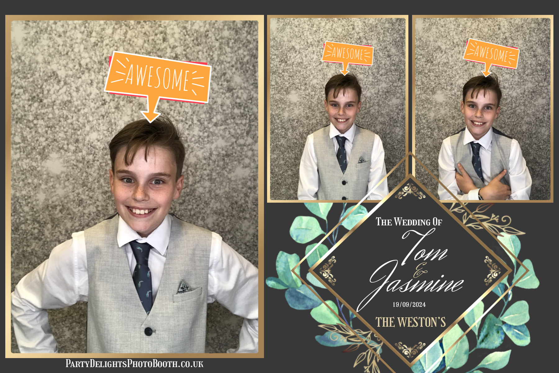 Jazz & Tom’s Wedding | View more photos from the event at gallery.partydelightsphotobooth.co.uk/u/PartyDelightsPhotoBooth/Jazz-Tom’s-Wedding