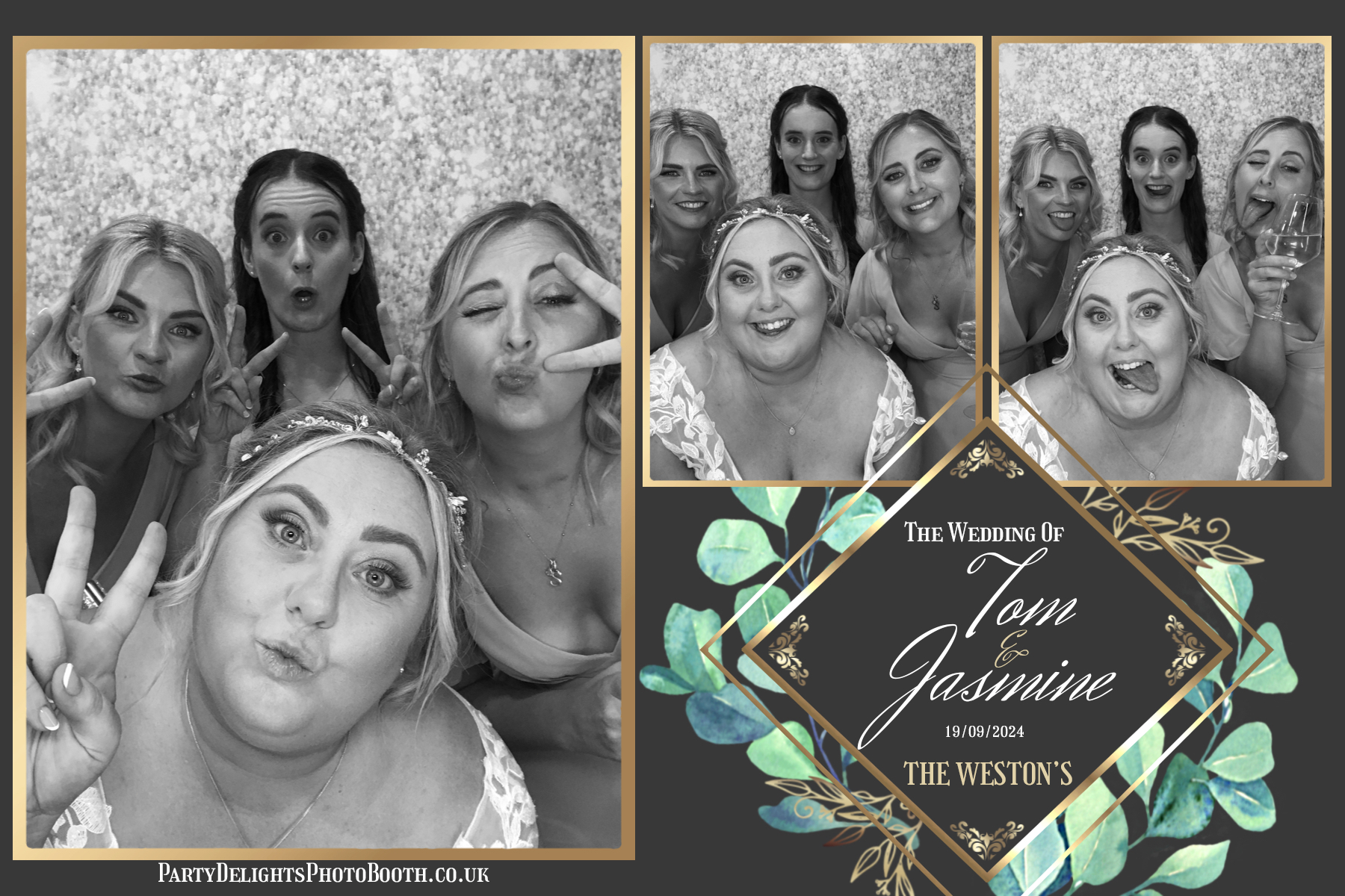 Jazz & Tom’s Wedding | View more photos from the event at gallery.partydelightsphotobooth.co.uk/u/PartyDelightsPhotoBooth/Jazz-Tom’s-Wedding