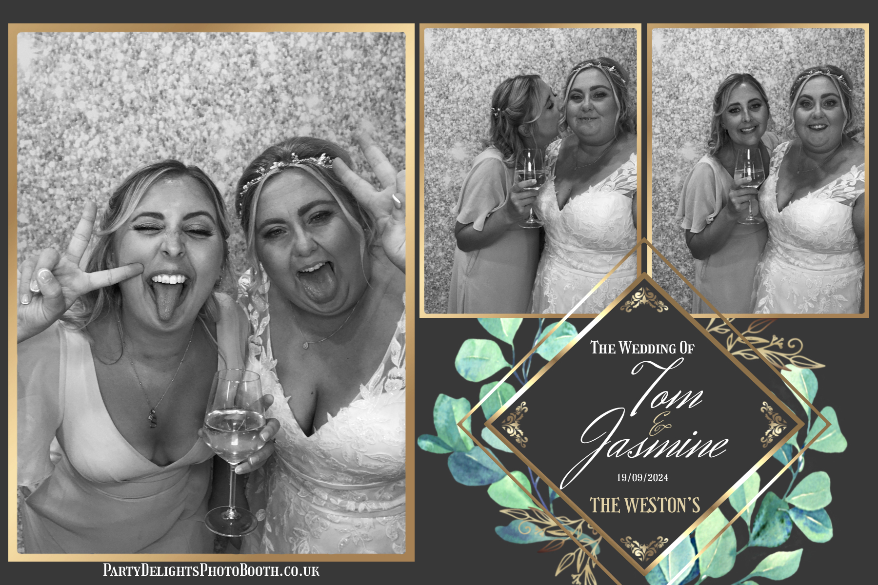 Jazz & Tom’s Wedding | View more photos from the event at gallery.partydelightsphotobooth.co.uk/u/PartyDelightsPhotoBooth/Jazz-Tom’s-Wedding