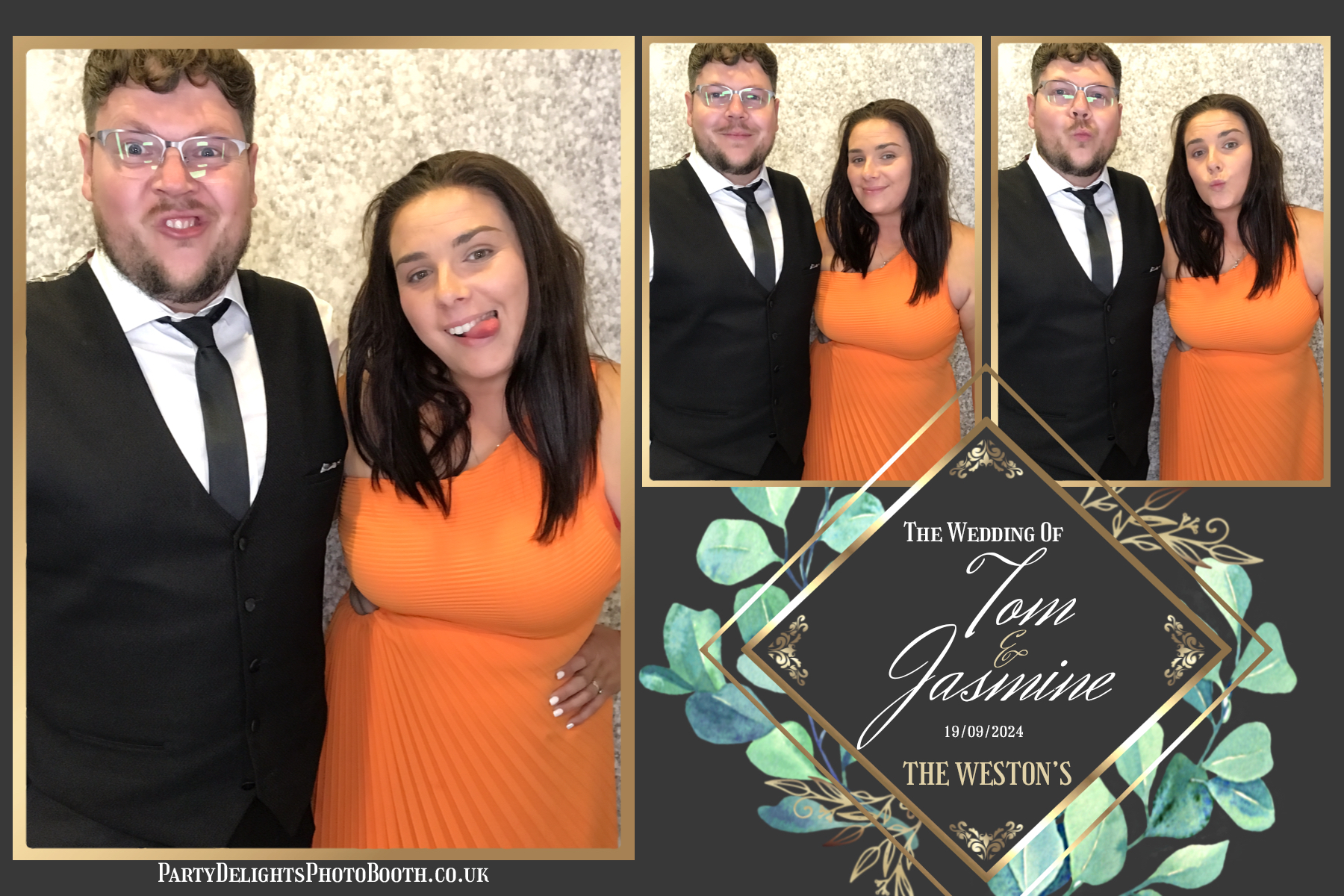 Jazz & Tom’s Wedding | View more photos from the event at gallery.partydelightsphotobooth.co.uk/u/PartyDelightsPhotoBooth/Jazz-Tom’s-Wedding
