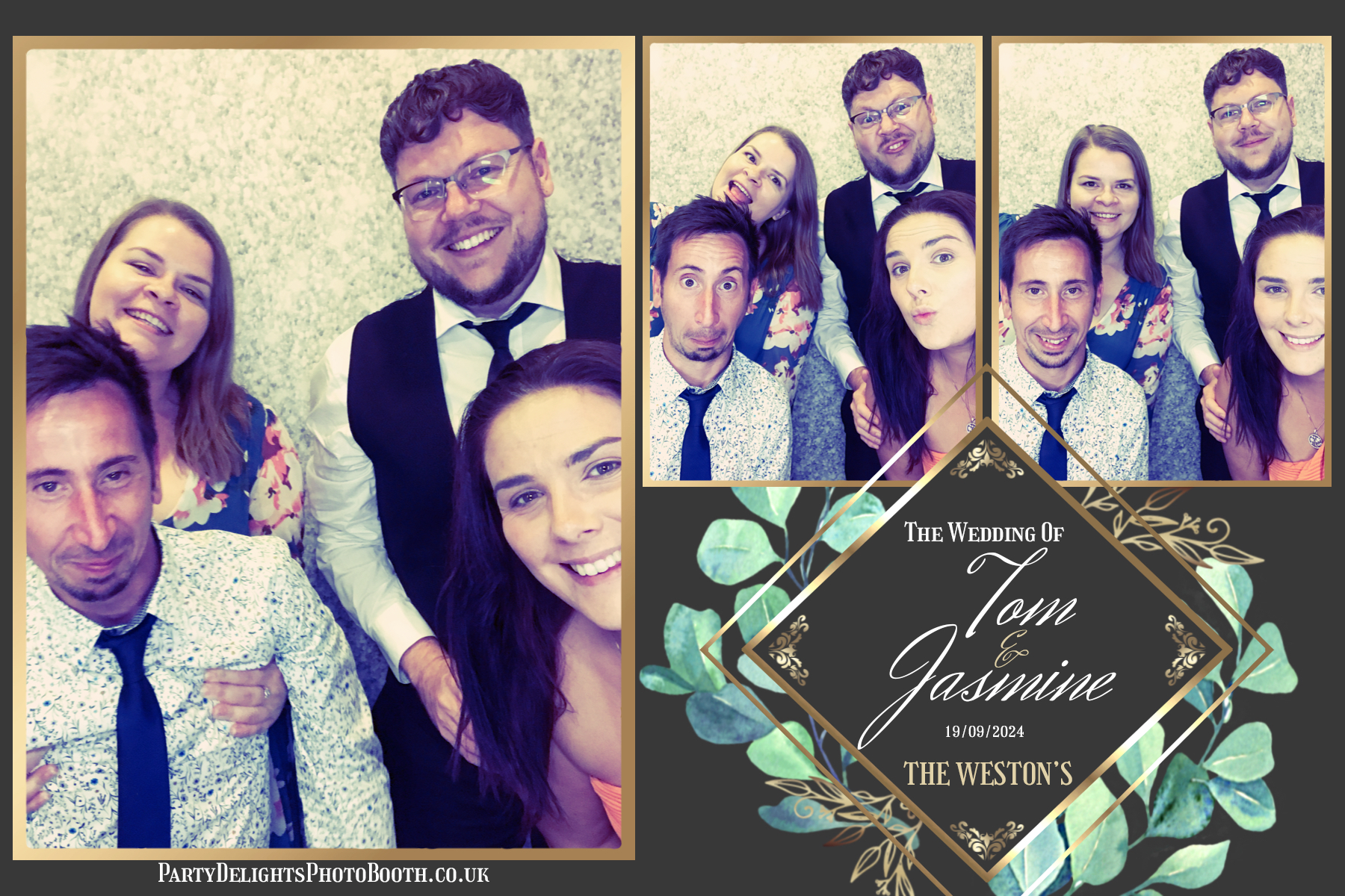 Jazz & Tom’s Wedding | View more photos from the event at gallery.partydelightsphotobooth.co.uk/u/PartyDelightsPhotoBooth/Jazz-Tom’s-Wedding