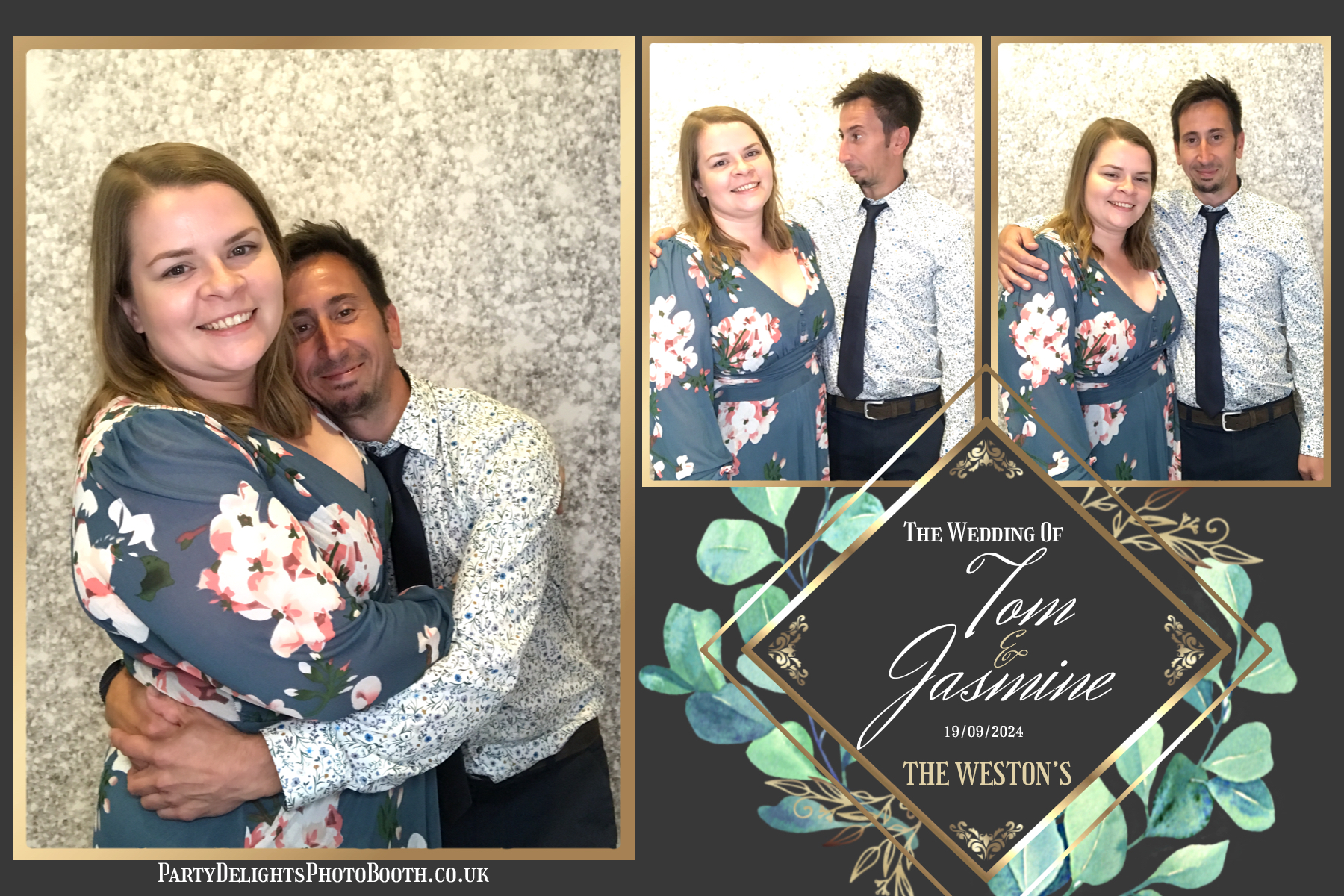 Jazz & Tom’s Wedding | View more photos from the event at gallery.partydelightsphotobooth.co.uk/u/PartyDelightsPhotoBooth/Jazz-Tom’s-Wedding