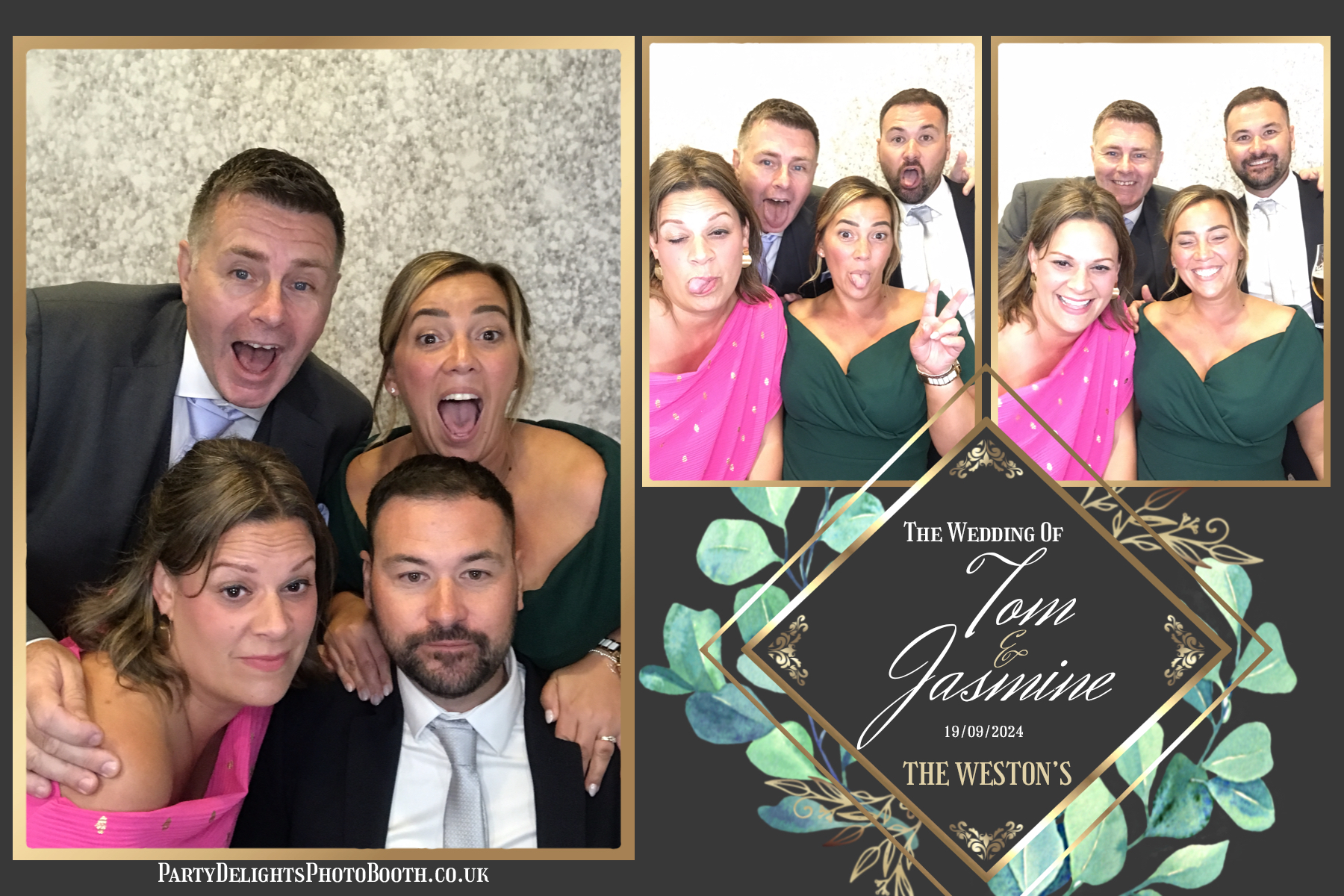 Jazz & Tom’s Wedding | View more photos from the event at gallery.partydelightsphotobooth.co.uk/u/PartyDelightsPhotoBooth/Jazz-Tom’s-Wedding
