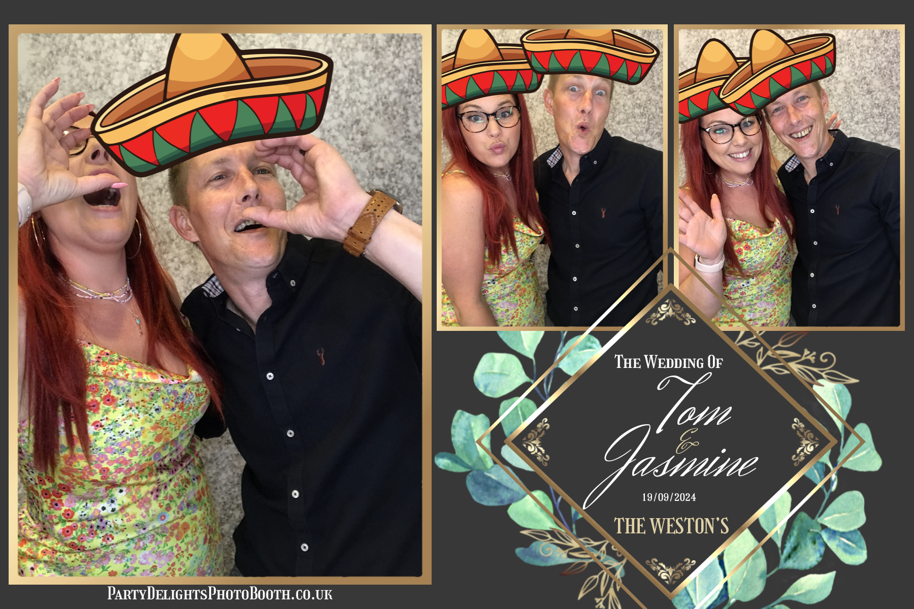 Jazz & Tom’s Wedding | View more photos from the event at gallery.partydelightsphotobooth.co.uk/u/PartyDelightsPhotoBooth/Jazz-Tom’s-Wedding