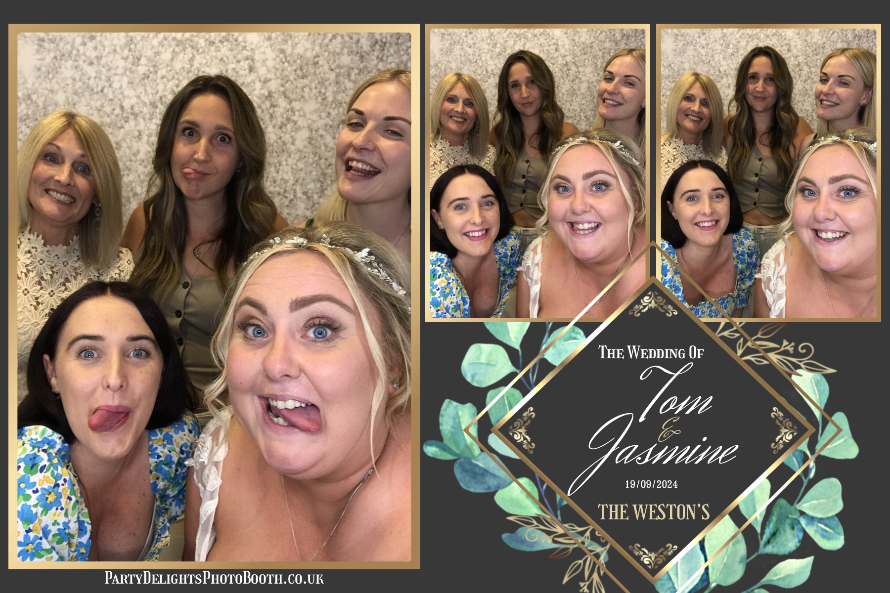 Jazz & Tom’s Wedding | View more photos from the event at gallery.partydelightsphotobooth.co.uk/u/PartyDelightsPhotoBooth/Jazz-Tom’s-Wedding