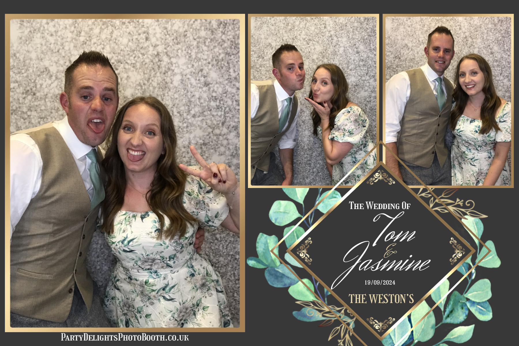 Jazz & Tom’s Wedding | View more photos from the event at gallery.partydelightsphotobooth.co.uk/u/PartyDelightsPhotoBooth/Jazz-Tom’s-Wedding