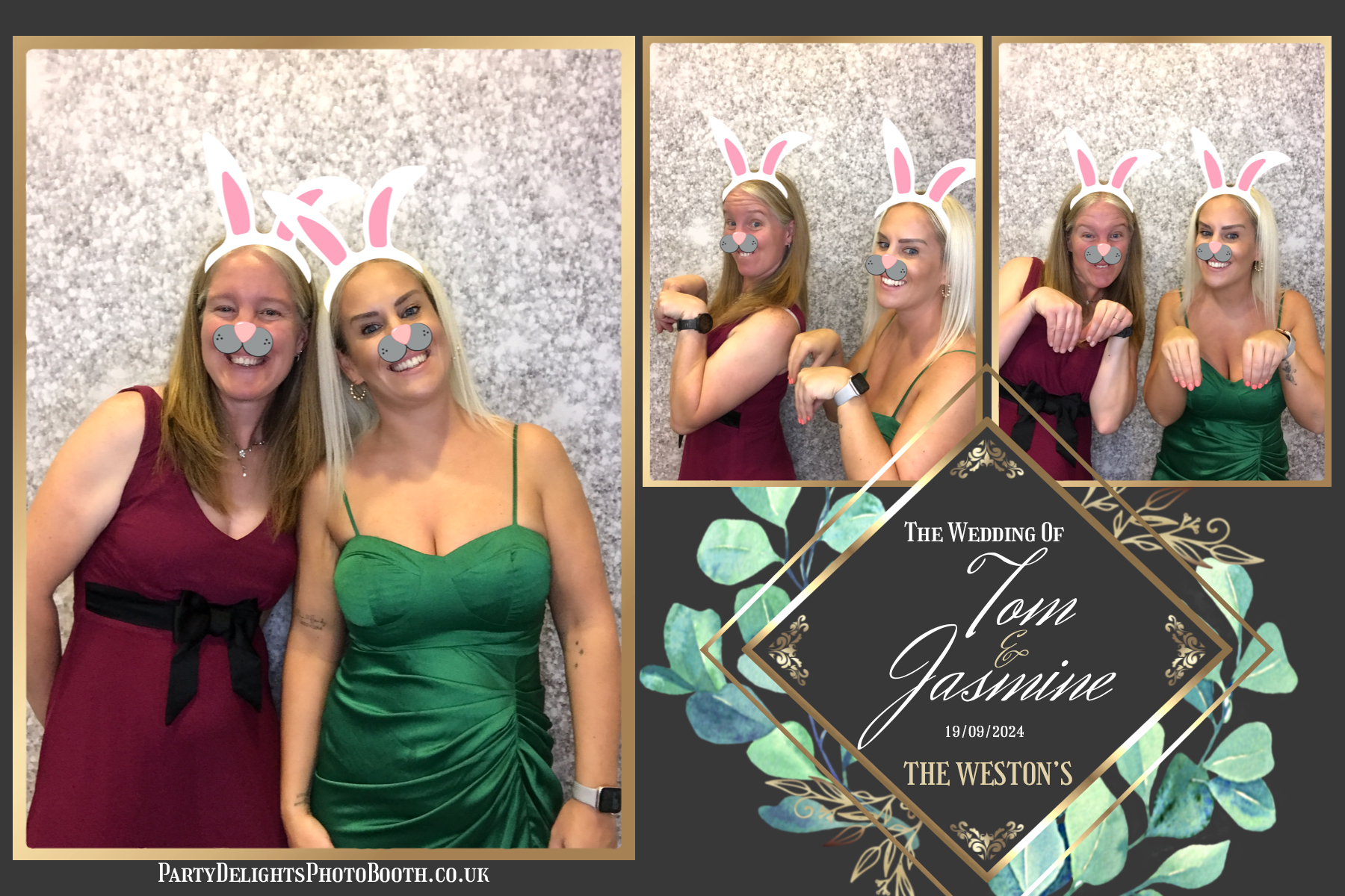 Jazz & Tom’s Wedding | View more photos from the event at gallery.partydelightsphotobooth.co.uk/u/PartyDelightsPhotoBooth/Jazz-Tom’s-Wedding