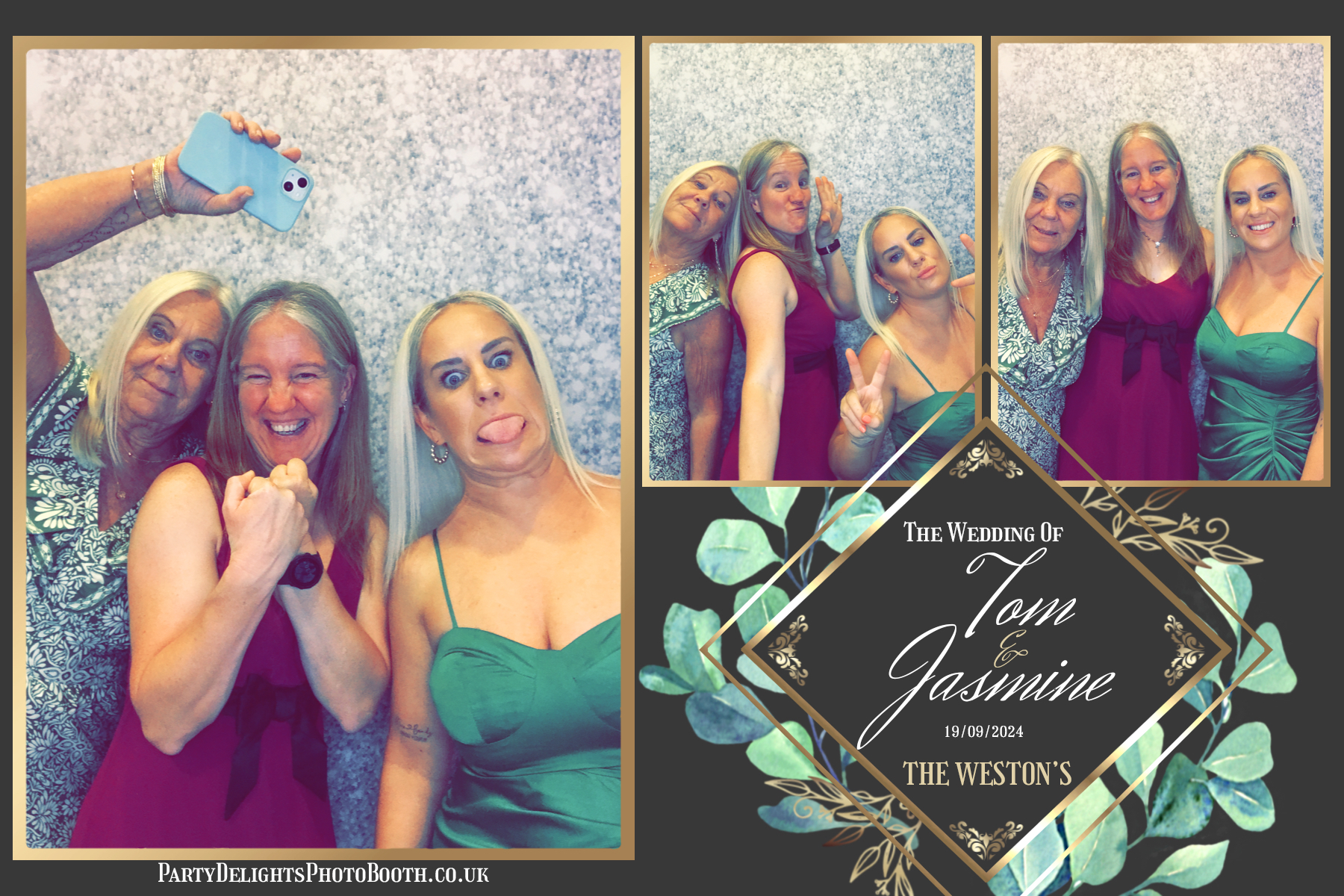 Jazz & Tom’s Wedding | View more photos from the event at gallery.partydelightsphotobooth.co.uk/u/PartyDelightsPhotoBooth/Jazz-Tom’s-Wedding