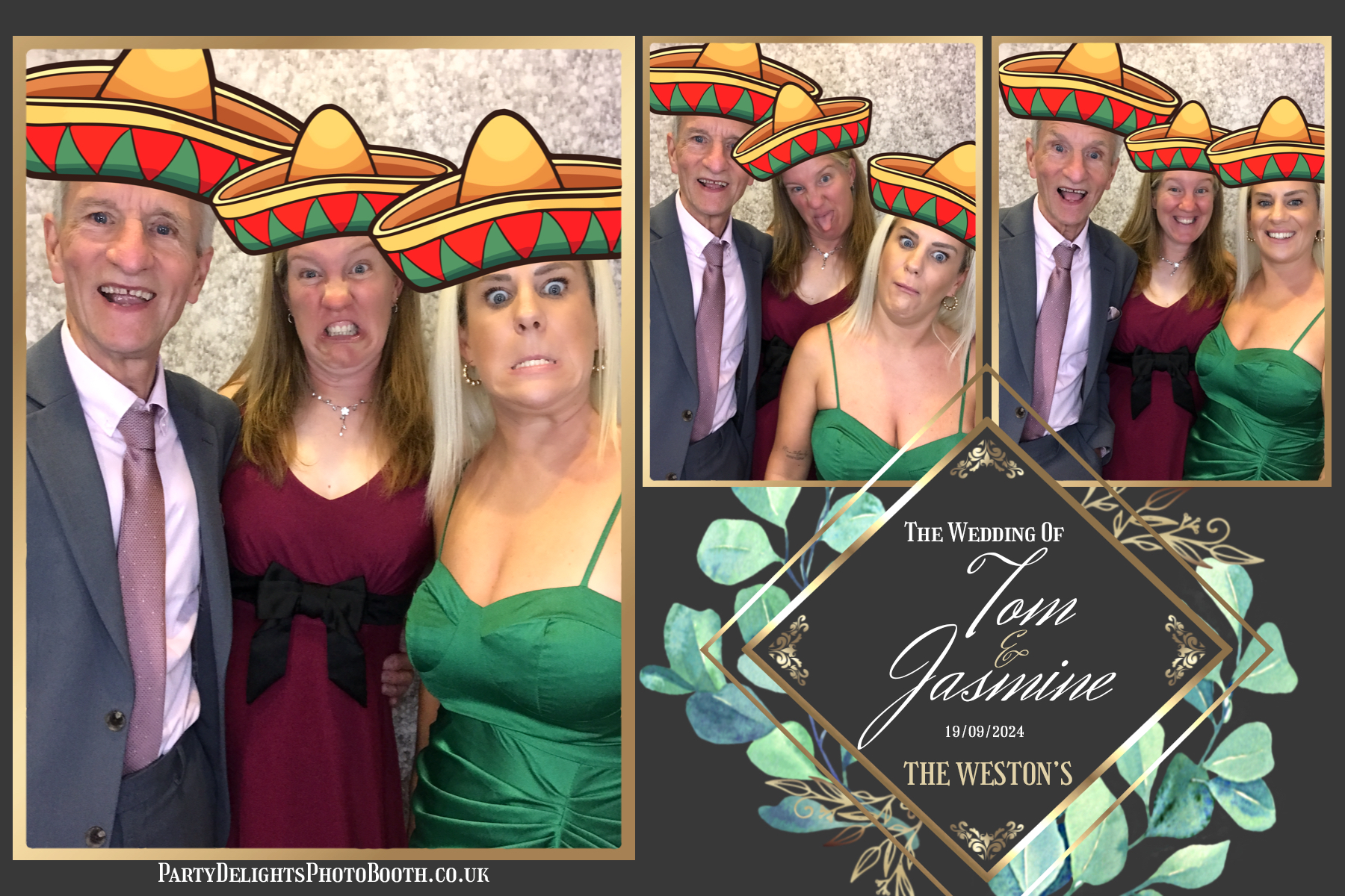 Jazz & Tom’s Wedding | View more photos from the event at gallery.partydelightsphotobooth.co.uk/u/PartyDelightsPhotoBooth/Jazz-Tom’s-Wedding