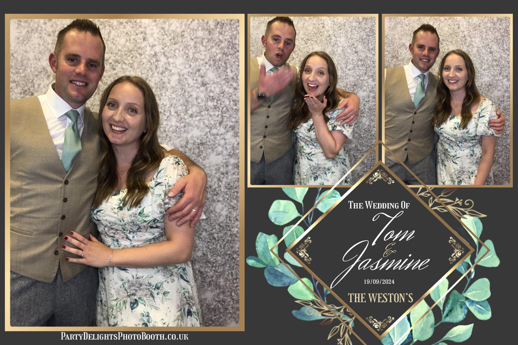 Jazz & Tom’s Wedding | View more photos from the event at gallery.partydelightsphotobooth.co.uk/u/PartyDelightsPhotoBooth/Jazz-Tom’s-Wedding
