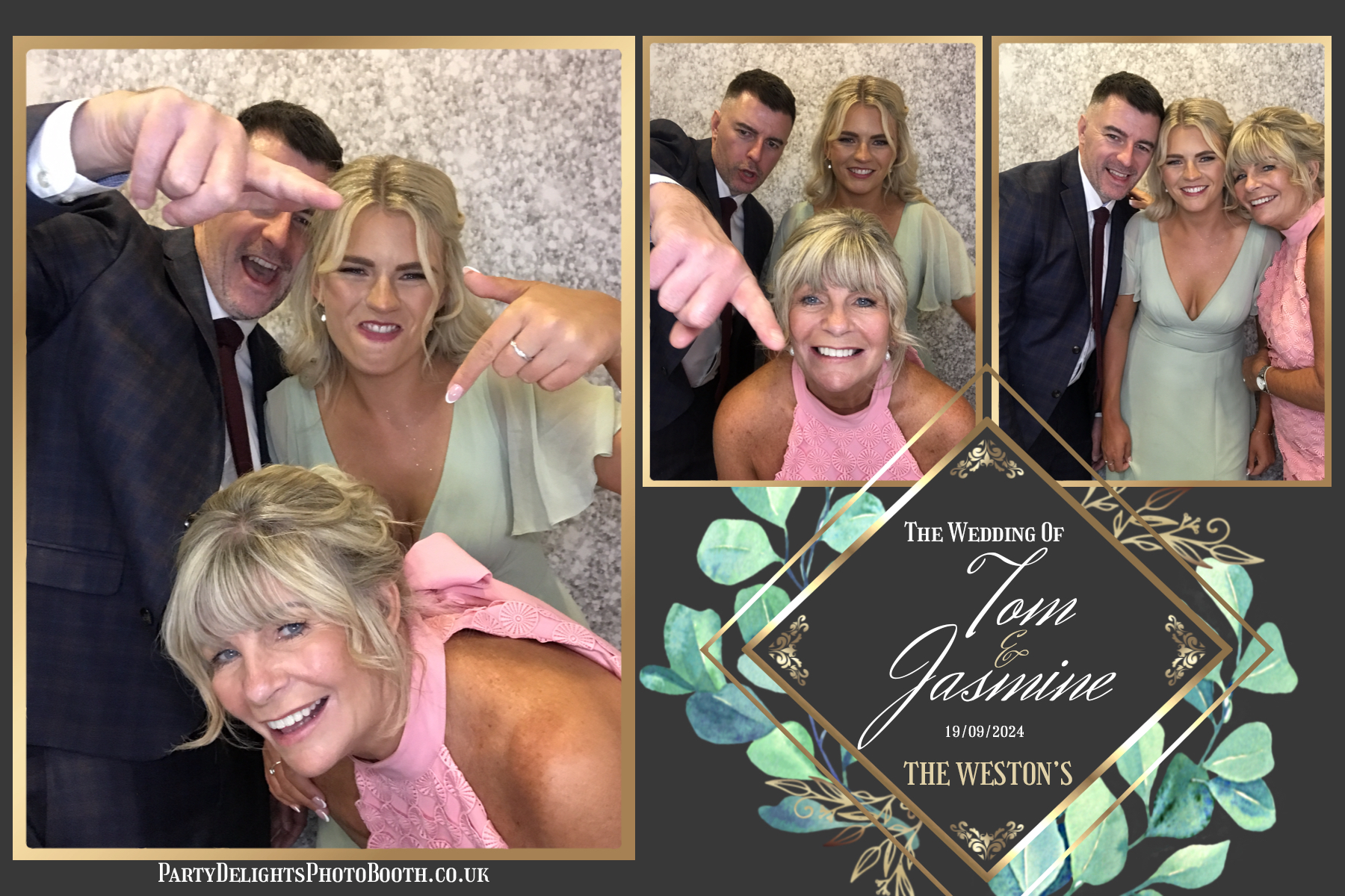 Jazz & Tom’s Wedding | View more photos from the event at gallery.partydelightsphotobooth.co.uk/u/PartyDelightsPhotoBooth/Jazz-Tom’s-Wedding