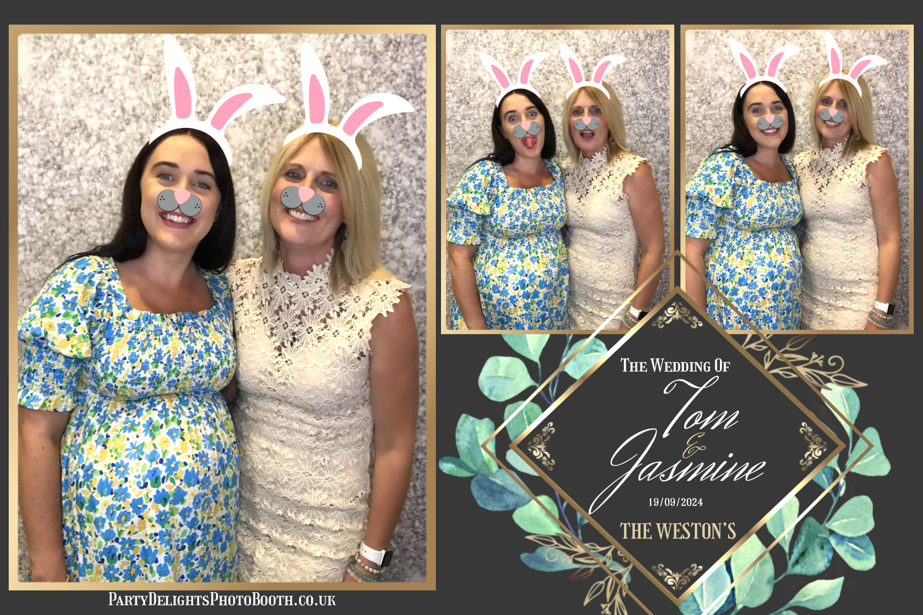 Jazz & Tom’s Wedding | View more photos from the event at gallery.partydelightsphotobooth.co.uk/u/PartyDelightsPhotoBooth/Jazz-Tom’s-Wedding