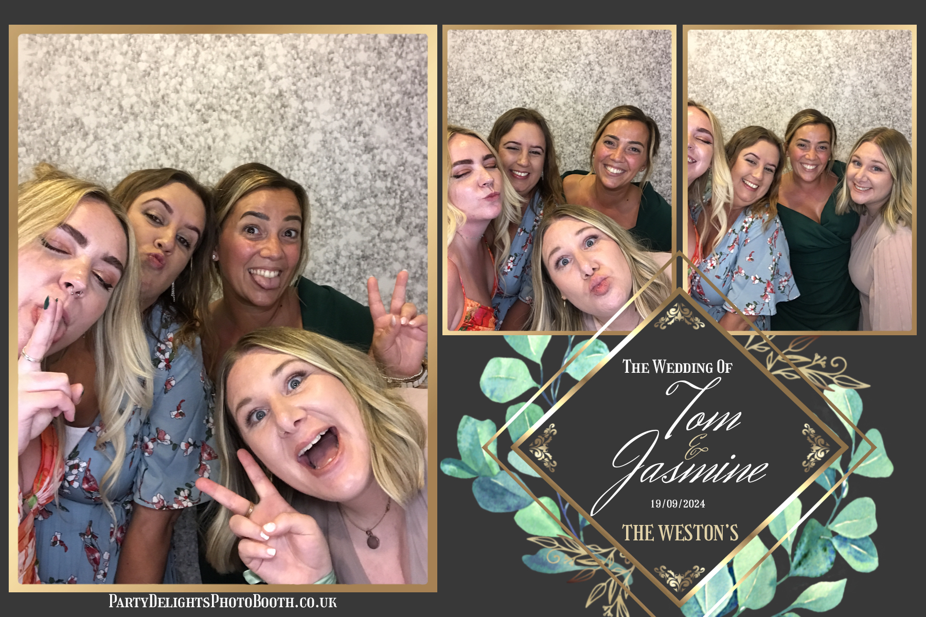 Jazz & Tom’s Wedding | View more photos from the event at gallery.partydelightsphotobooth.co.uk/u/PartyDelightsPhotoBooth/Jazz-Tom’s-Wedding