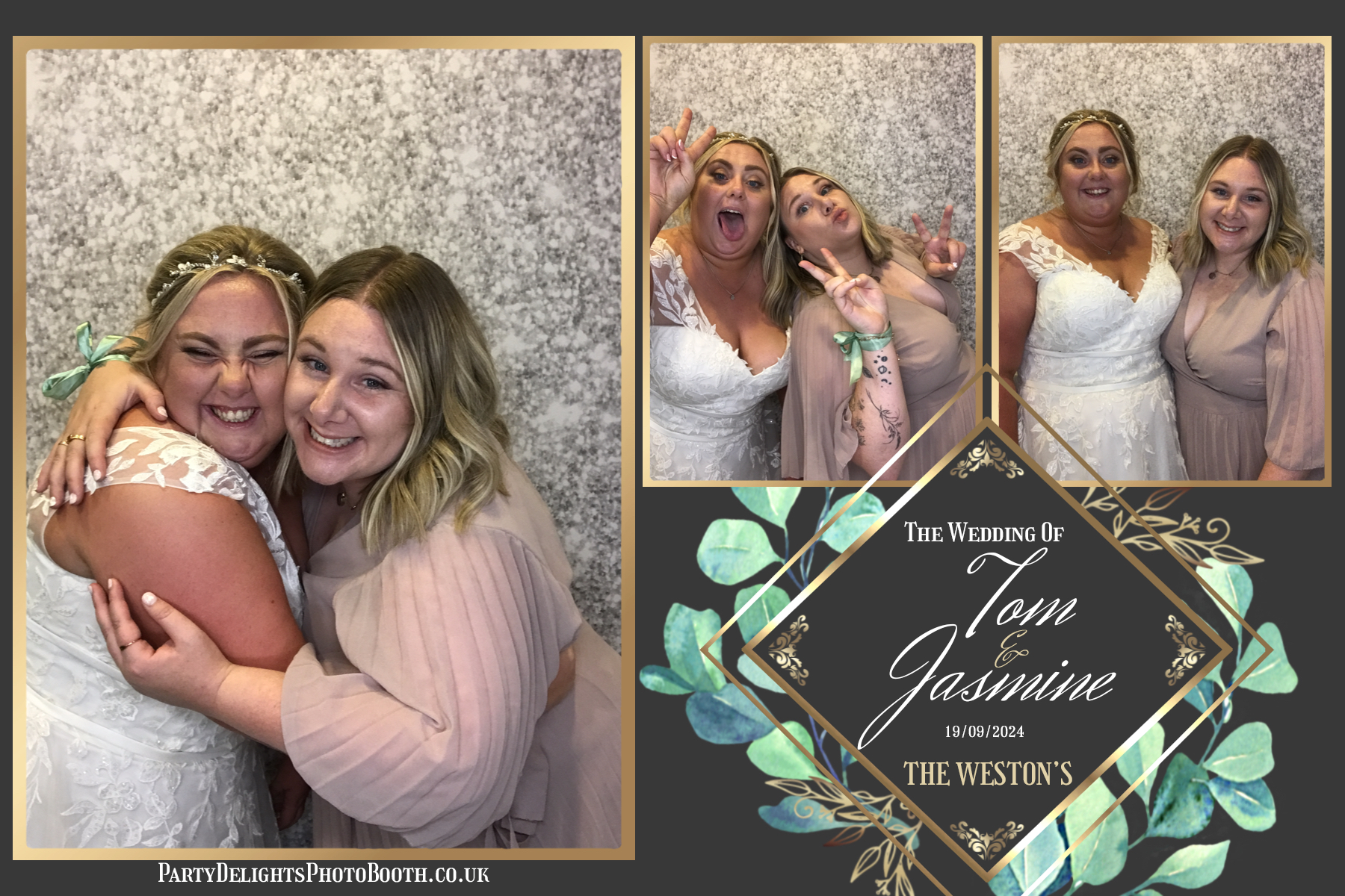 Jazz & Tom’s Wedding | View more photos from the event at gallery.partydelightsphotobooth.co.uk/u/PartyDelightsPhotoBooth/Jazz-Tom’s-Wedding