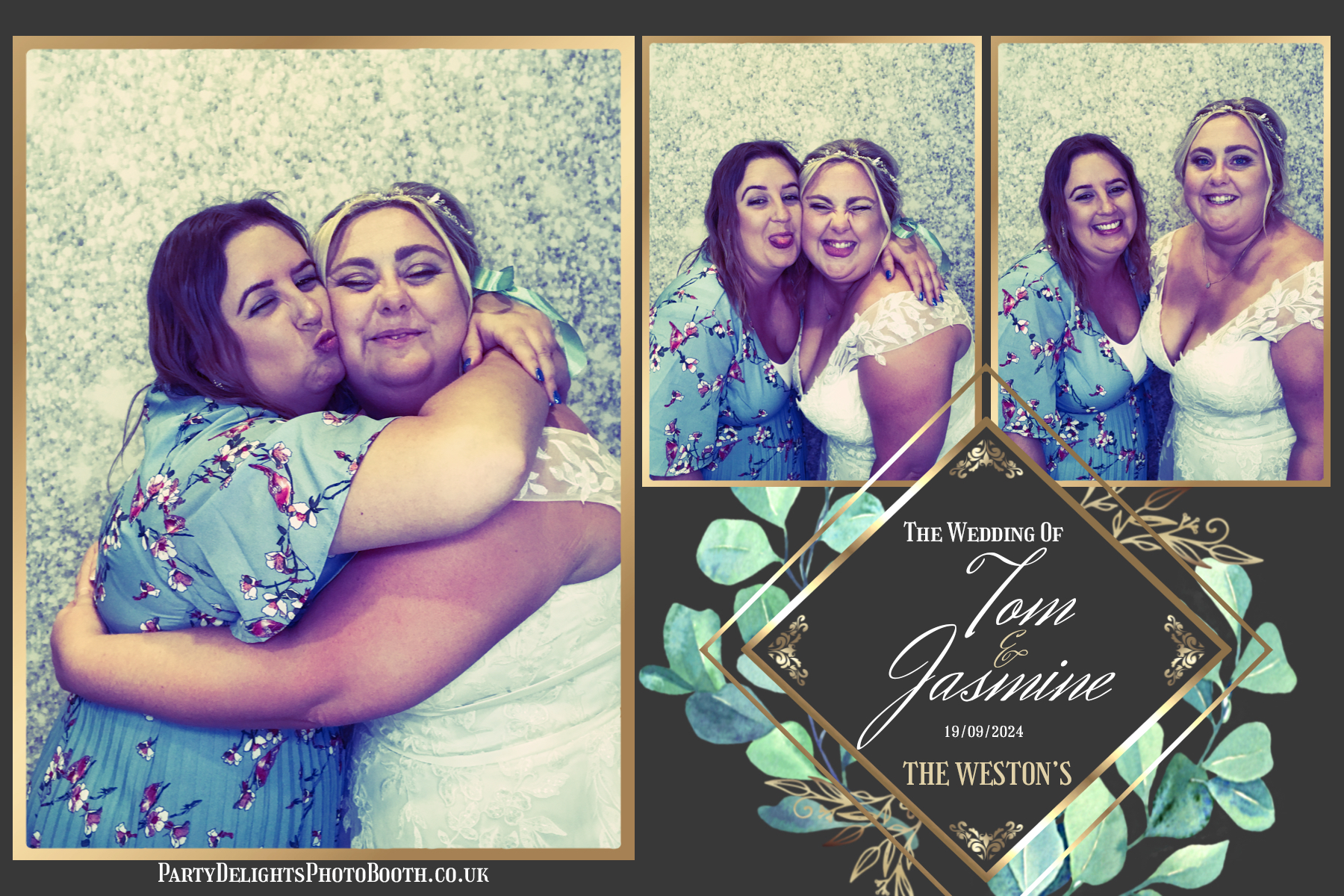 Jazz & Tom’s Wedding | View more photos from the event at gallery.partydelightsphotobooth.co.uk/u/PartyDelightsPhotoBooth/Jazz-Tom’s-Wedding