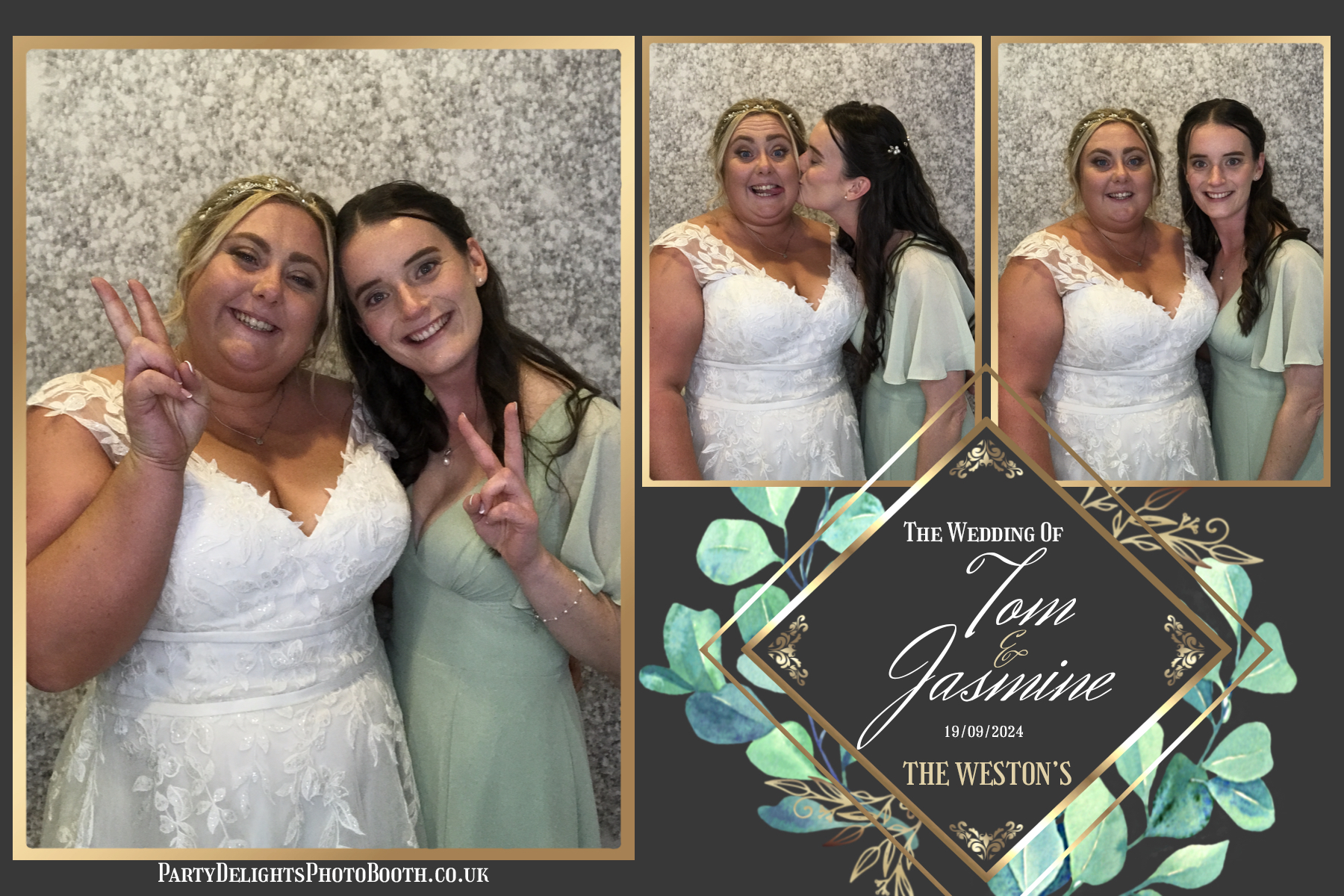 Jazz & Tom’s Wedding | View more photos from the event at gallery.partydelightsphotobooth.co.uk/u/PartyDelightsPhotoBooth/Jazz-Tom’s-Wedding