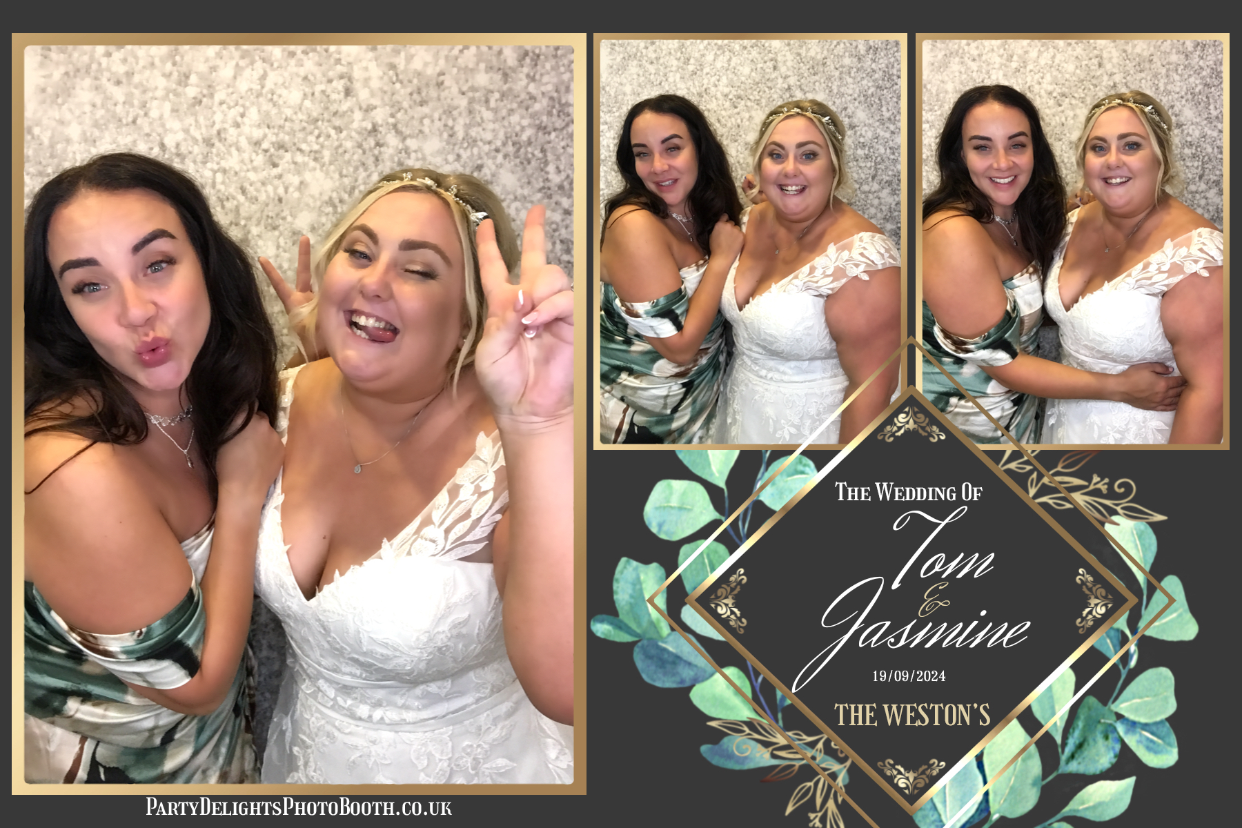 Jazz & Tom’s Wedding | View more photos from the event at gallery.partydelightsphotobooth.co.uk/u/PartyDelightsPhotoBooth/Jazz-Tom’s-Wedding