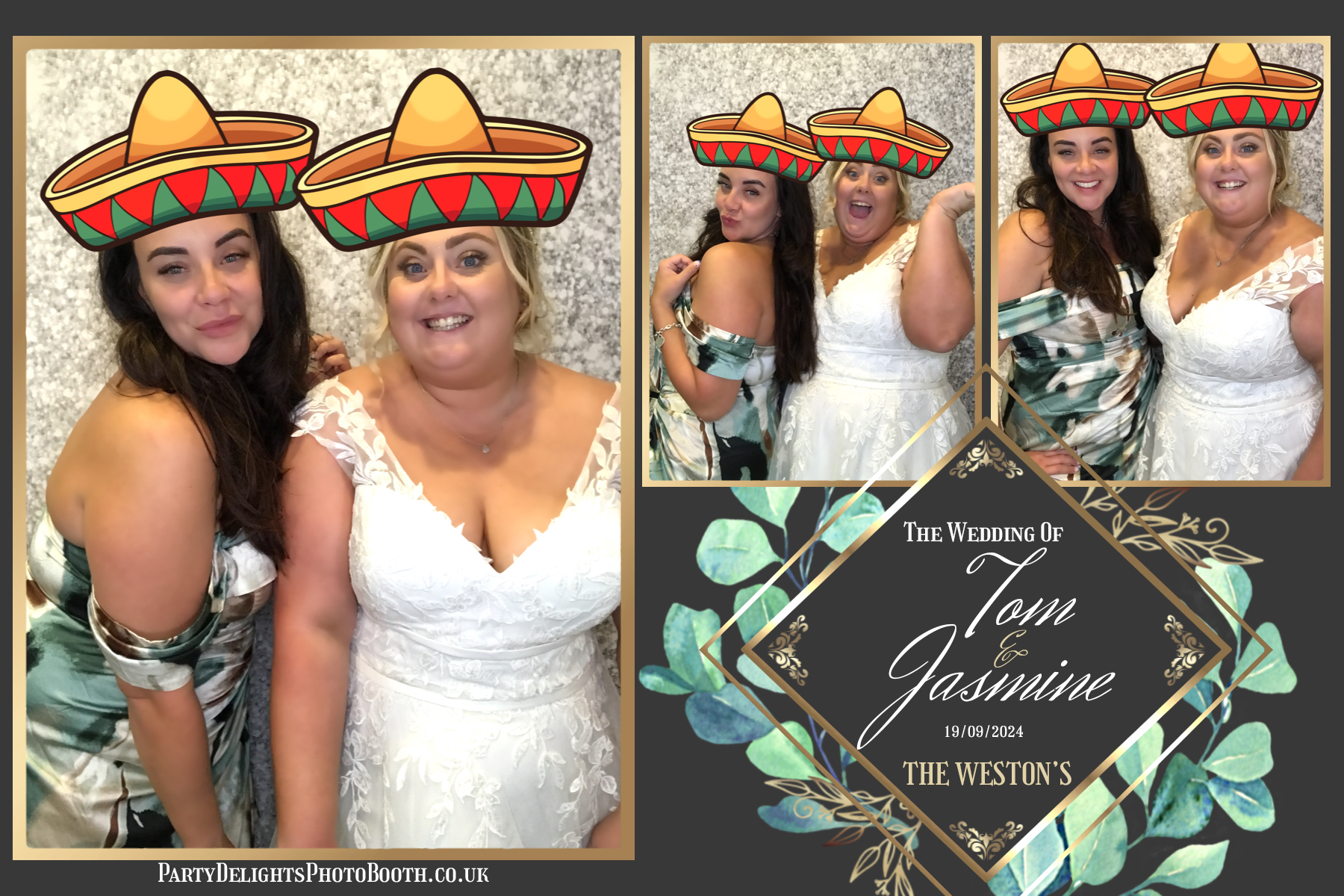 Jazz & Tom’s Wedding | View more photos from the event at gallery.partydelightsphotobooth.co.uk/u/PartyDelightsPhotoBooth/Jazz-Tom’s-Wedding