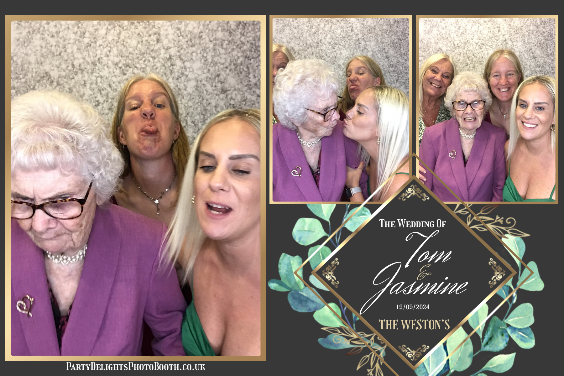 Jazz & Tom’s Wedding | View more photos from the event at gallery.partydelightsphotobooth.co.uk/u/PartyDelightsPhotoBooth/Jazz-Tom’s-Wedding