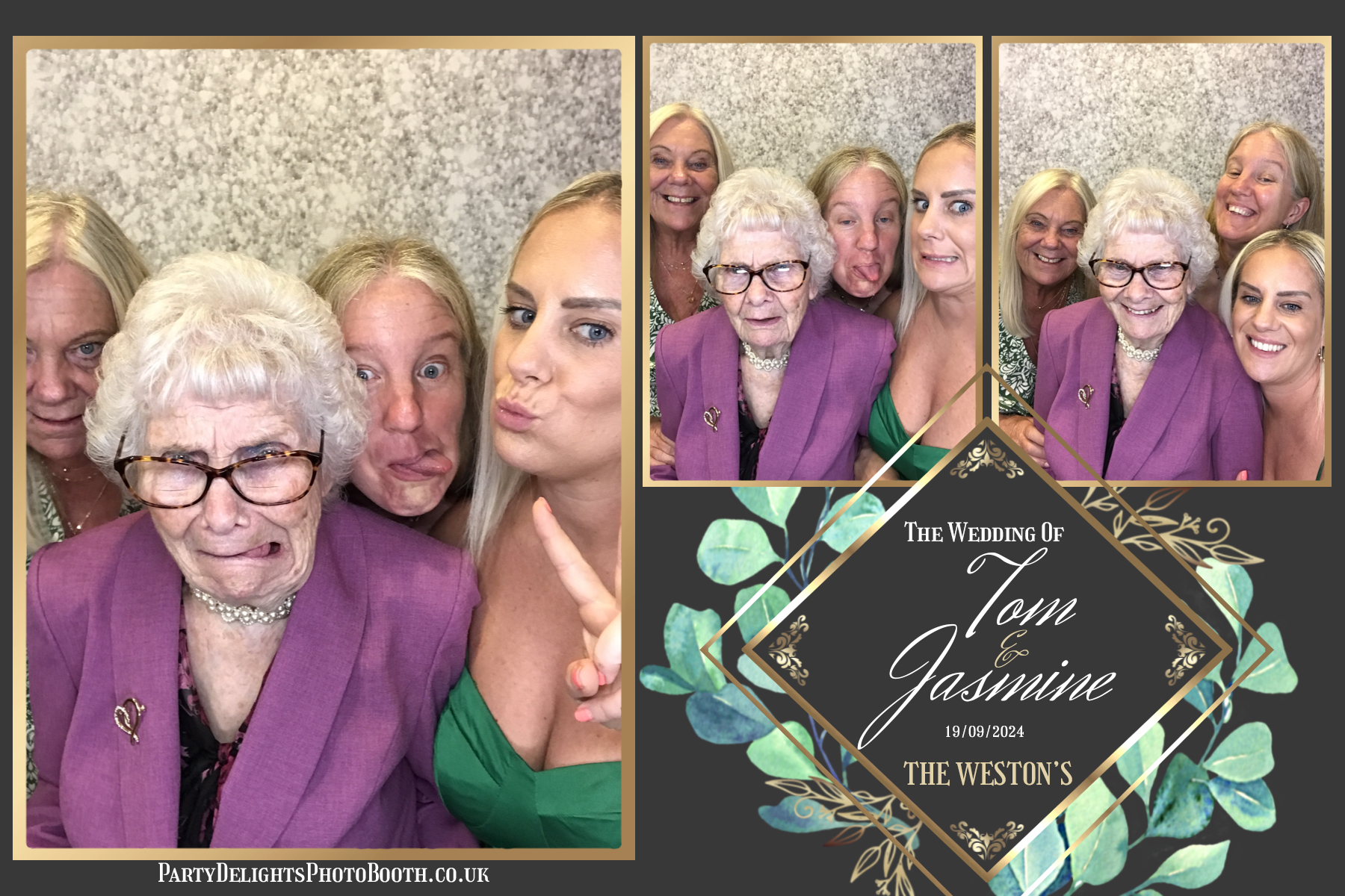 Jazz & Tom’s Wedding | View more photos from the event at gallery.partydelightsphotobooth.co.uk/u/PartyDelightsPhotoBooth/Jazz-Tom’s-Wedding